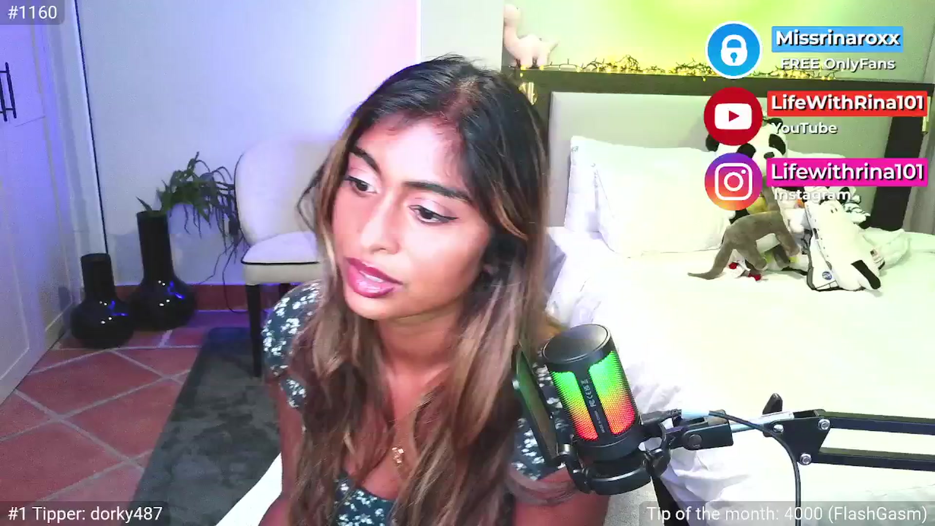 Gallery image thumbnail from Missrinaroxx's myfreecams stream on, 04/22/2026, 19:55 image 13 of 20