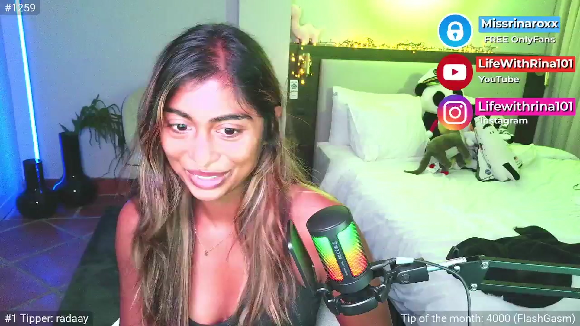 Gallery image thumbnail from Missrinaroxx's myfreecams stream on, 04/24/2026, 19:46 image 1 of 20