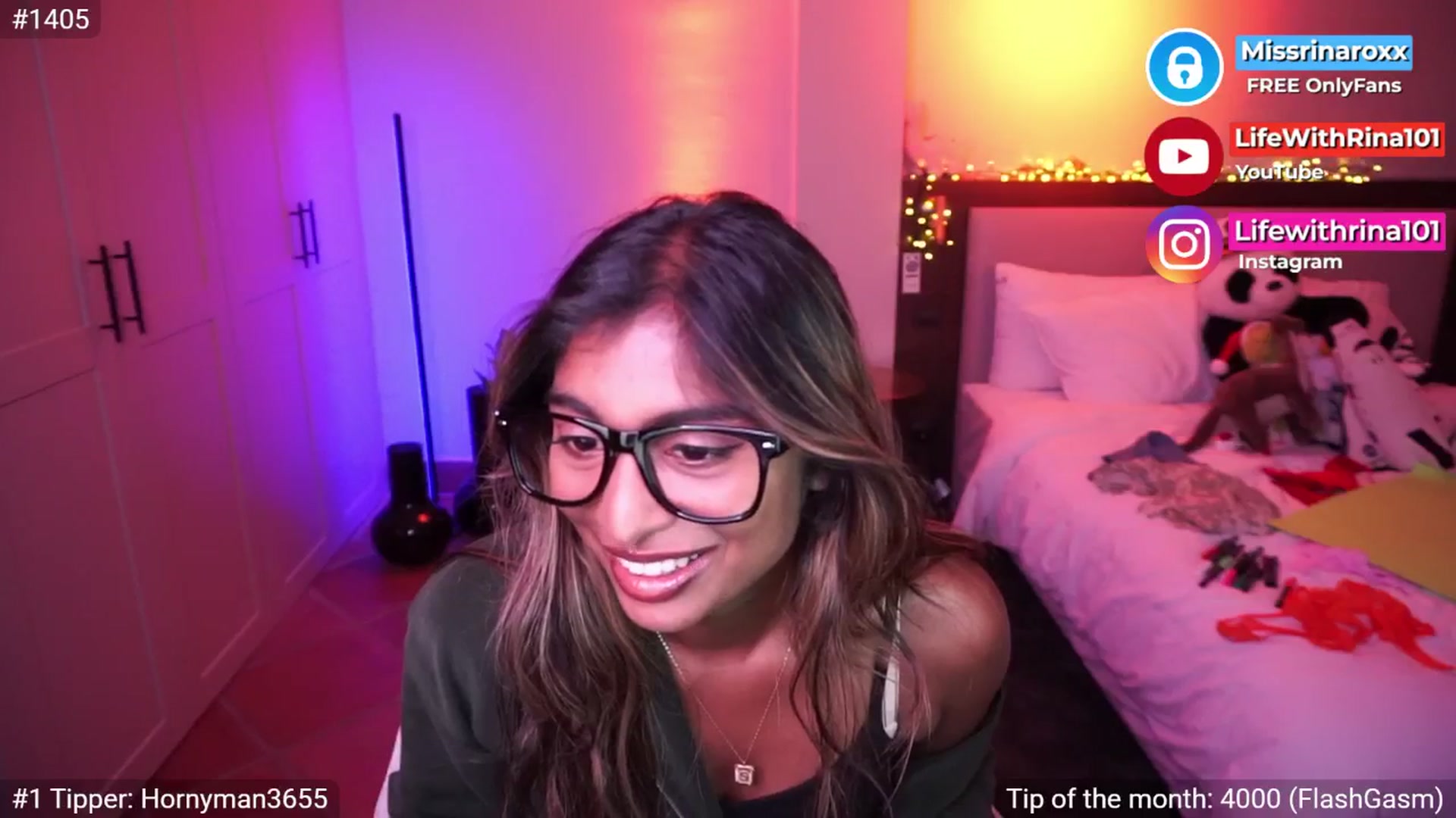 Gallery image thumbnail from Missrinaroxx's myfreecams stream on, 04/30/2026, 18:45 image 5 of 20