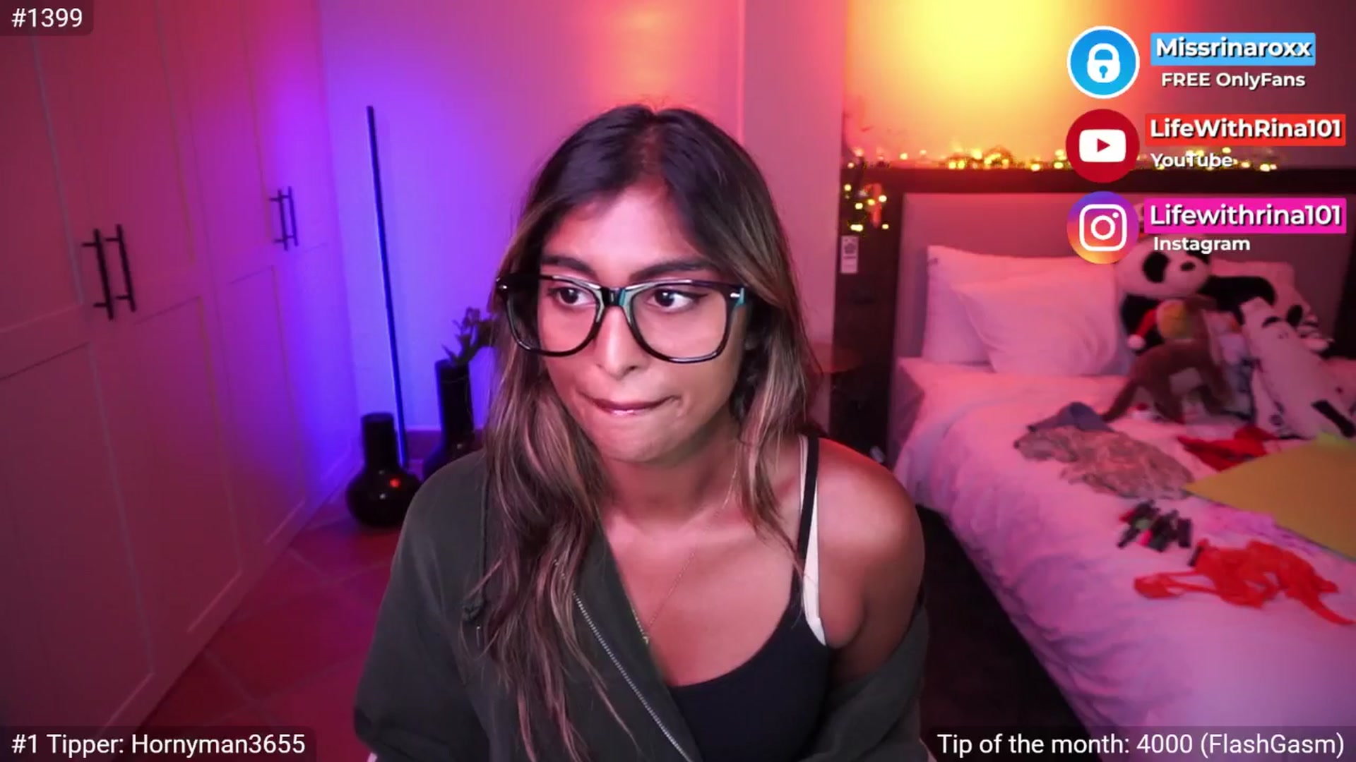 Gallery image thumbnail from Missrinaroxx's myfreecams stream on, 04/30/2026, 18:45 image 20 of 20
