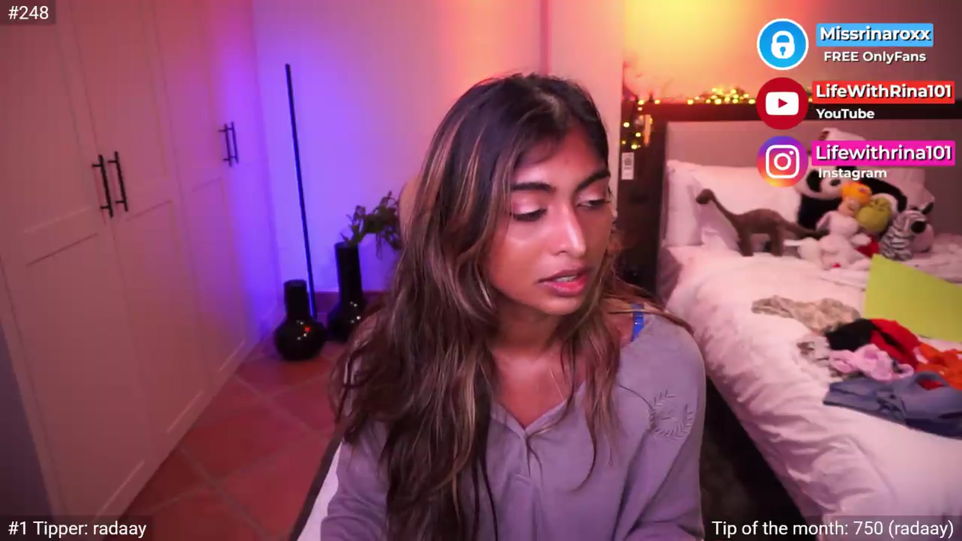 Gallery image thumbnail from Missrinaroxx's myfreecams stream on, 05/02/2026, 20:32 image 20 of 20