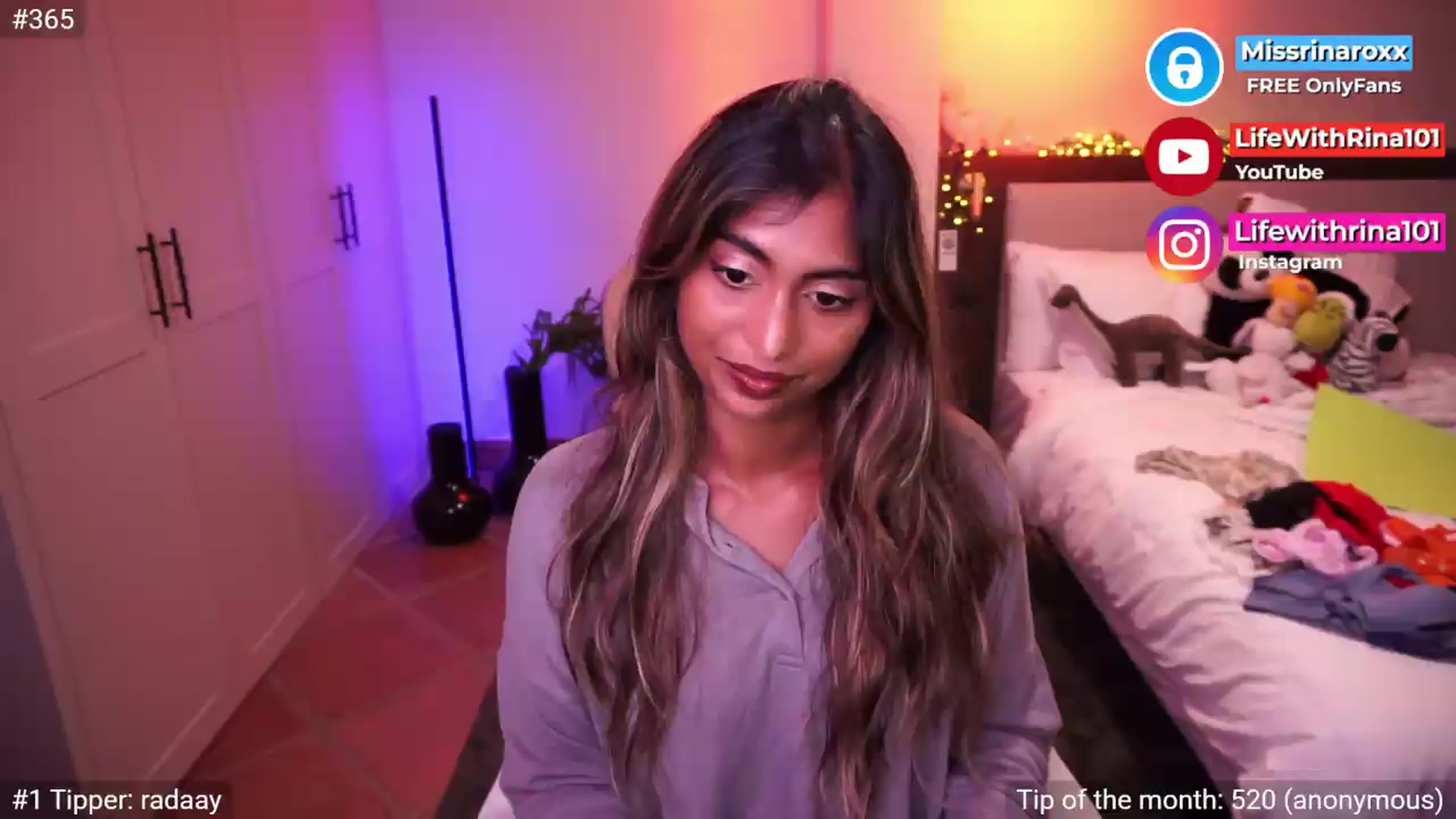 Gallery image thumbnail from Missrinaroxx's myfreecams stream on, 05/02/2026, 20:32 image 6 of 20