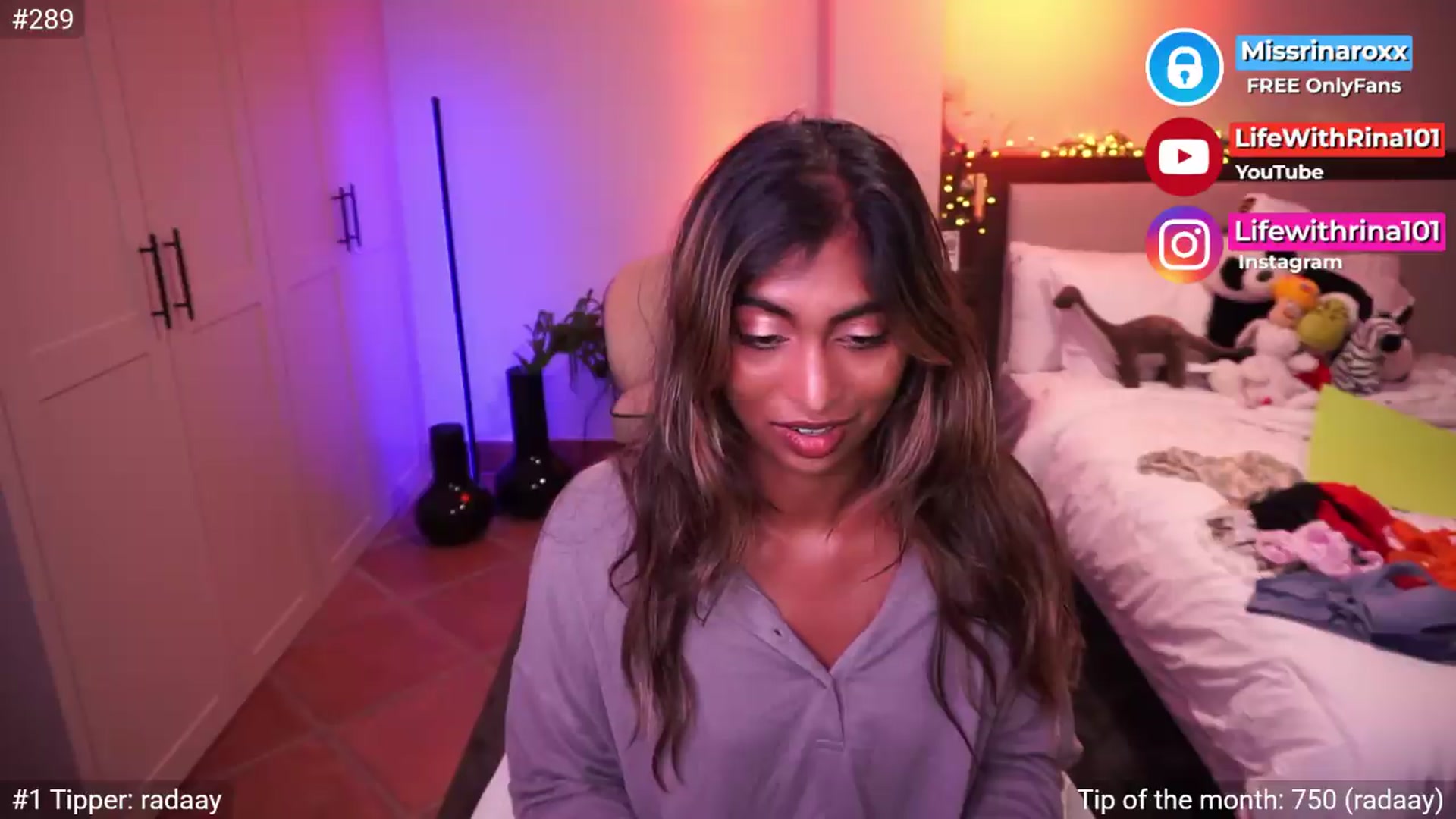 Gallery image thumbnail from Missrinaroxx's myfreecams stream on, 05/02/2026, 20:32 image 13 of 20