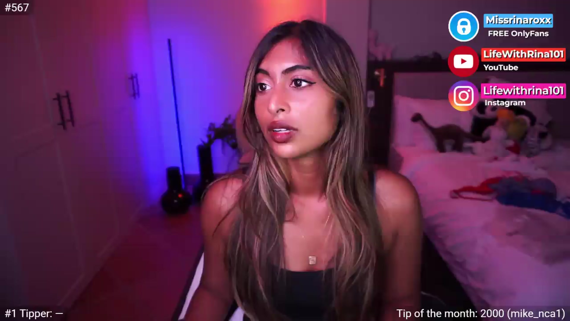 Gallery image thumbnail from Missrinaroxx's myfreecams stream on, 05/15/2026, 19:33 image 14 of 20