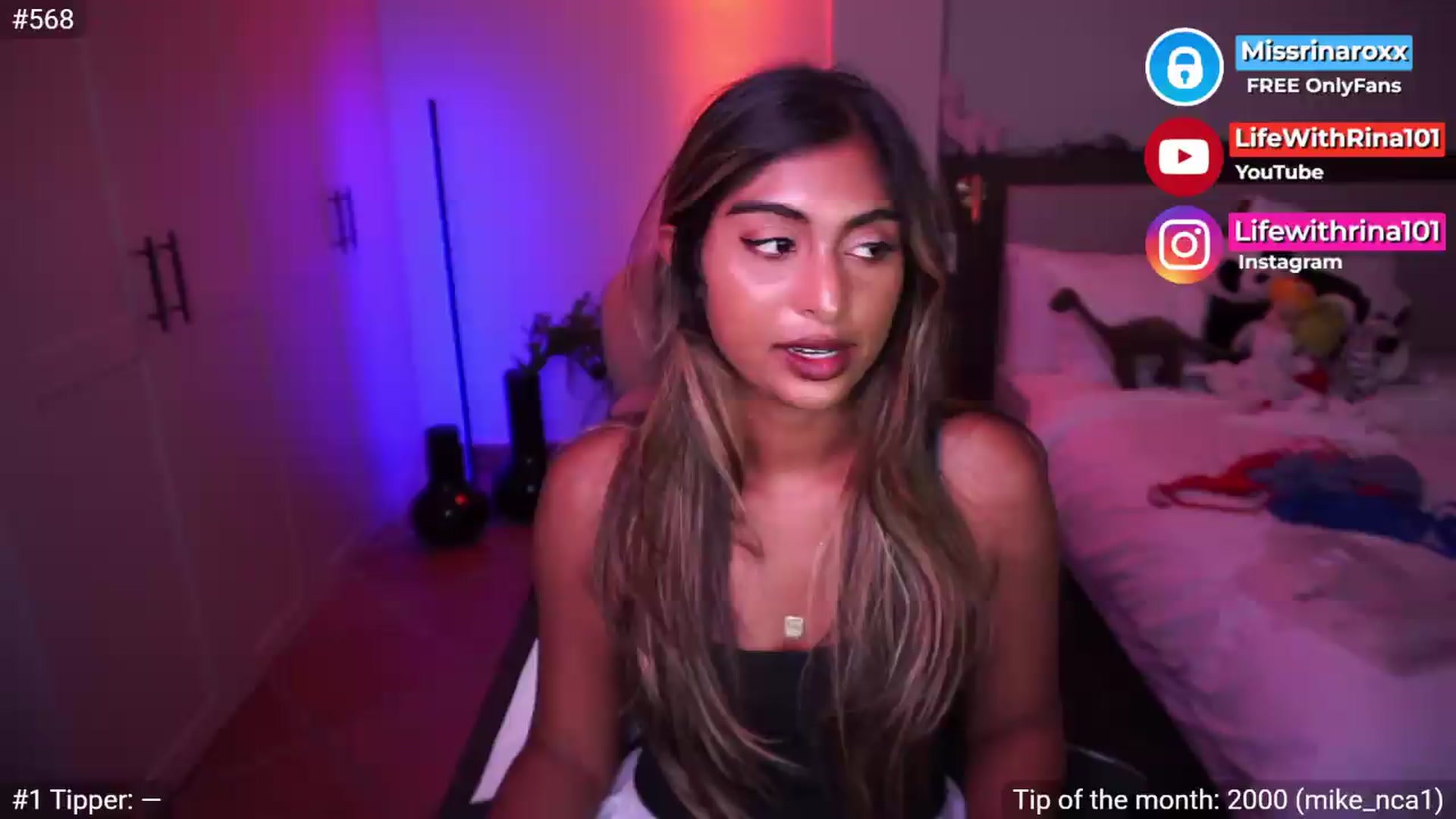 Gallery image thumbnail from Missrinaroxx's myfreecams stream on, 05/15/2026, 19:33 image 16 of 20