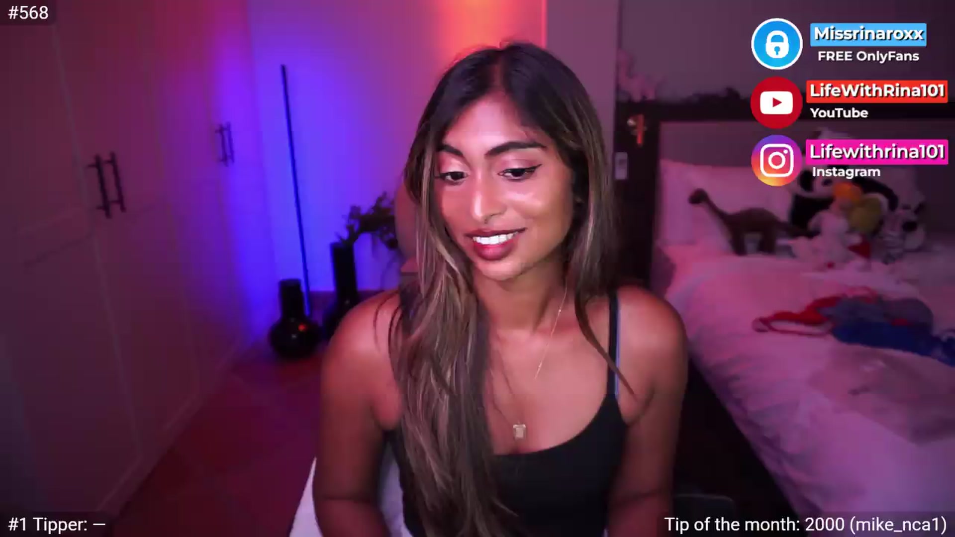 Gallery image thumbnail from Missrinaroxx's myfreecams stream on, 05/15/2026, 19:33 image 19 of 20