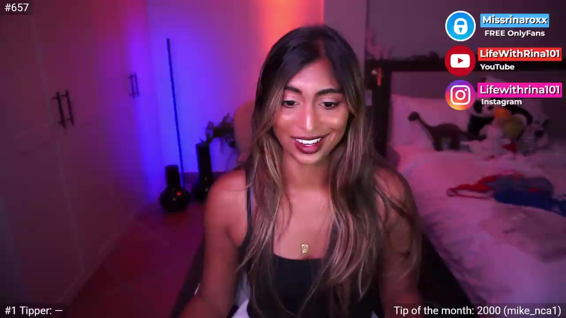Gallery image thumbnail from Missrinaroxx's myfreecams stream on, 05/15/2026, 19:33 image 10 of 20