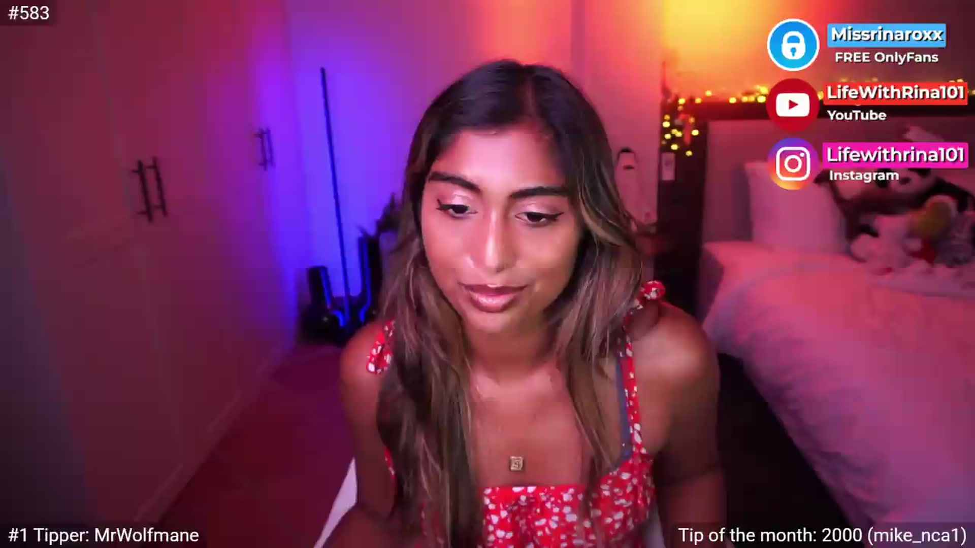 Gallery image thumbnail from Missrinaroxx's myfreecams stream on, 05/17/2026, 19:42 image 15 of 20