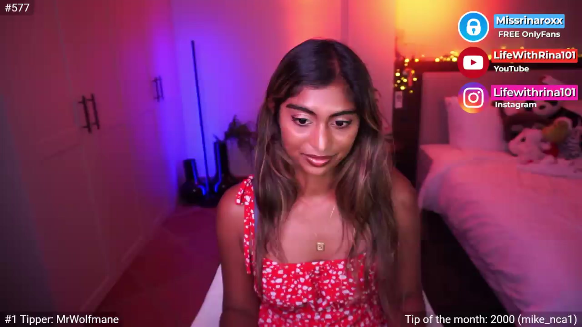 Gallery image thumbnail from Missrinaroxx's myfreecams stream on, 05/17/2026, 19:42 image 19 of 20