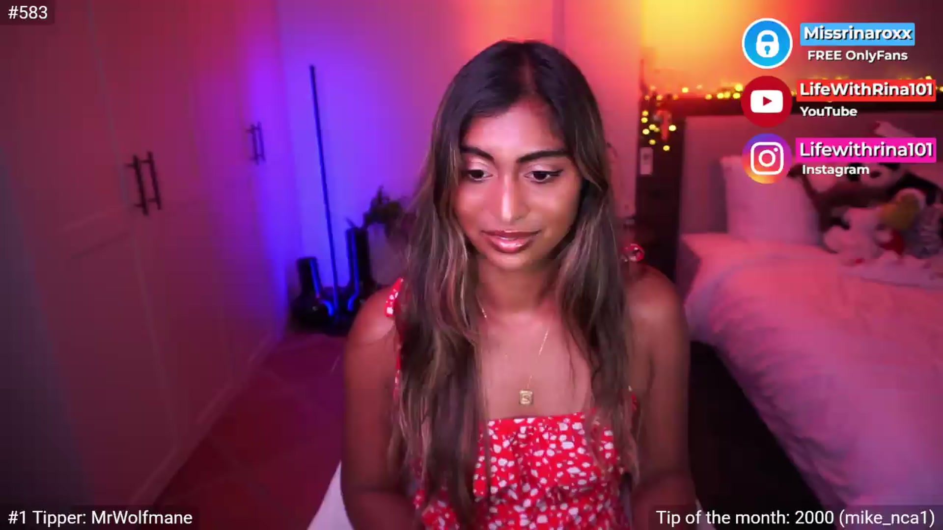 Gallery image thumbnail from Missrinaroxx's myfreecams stream on, 05/17/2026, 19:42 image 13 of 20