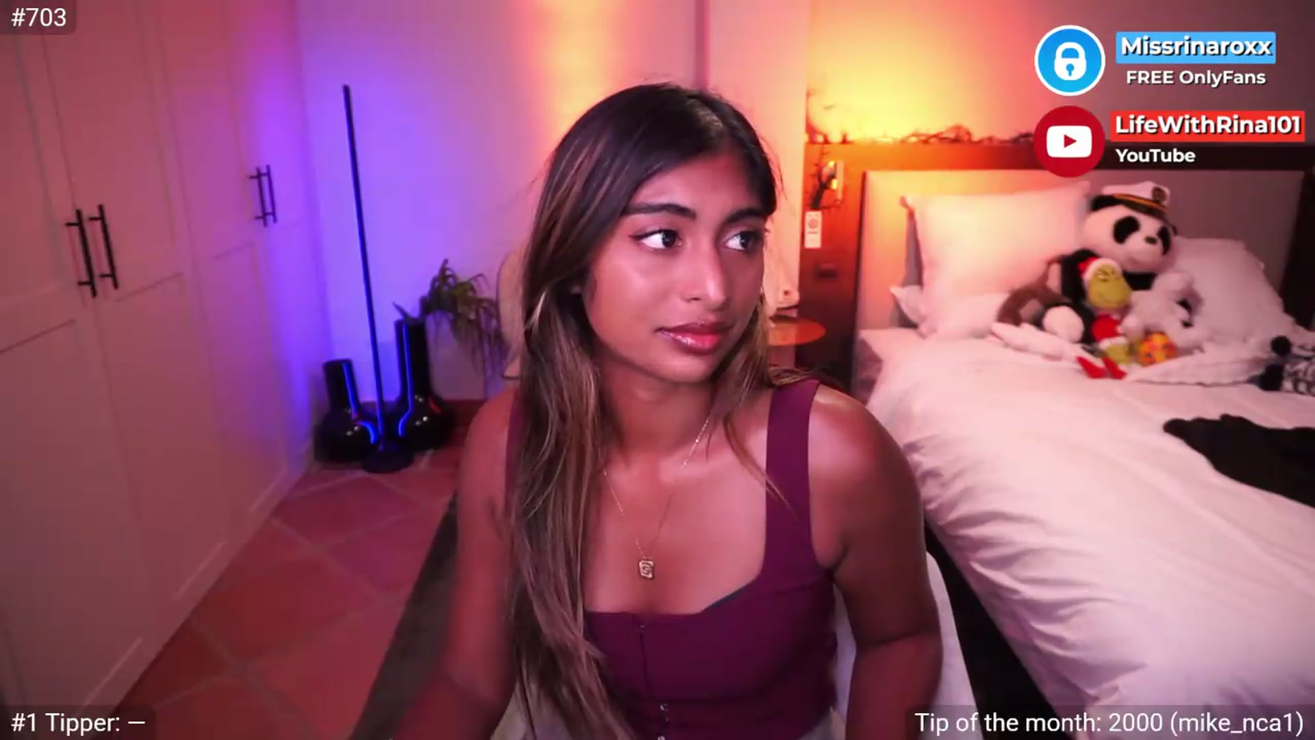 Gallery image thumbnail from Missrinaroxx's myfreecams stream on, 05/25/2026, 19:47 image 5 of 20
