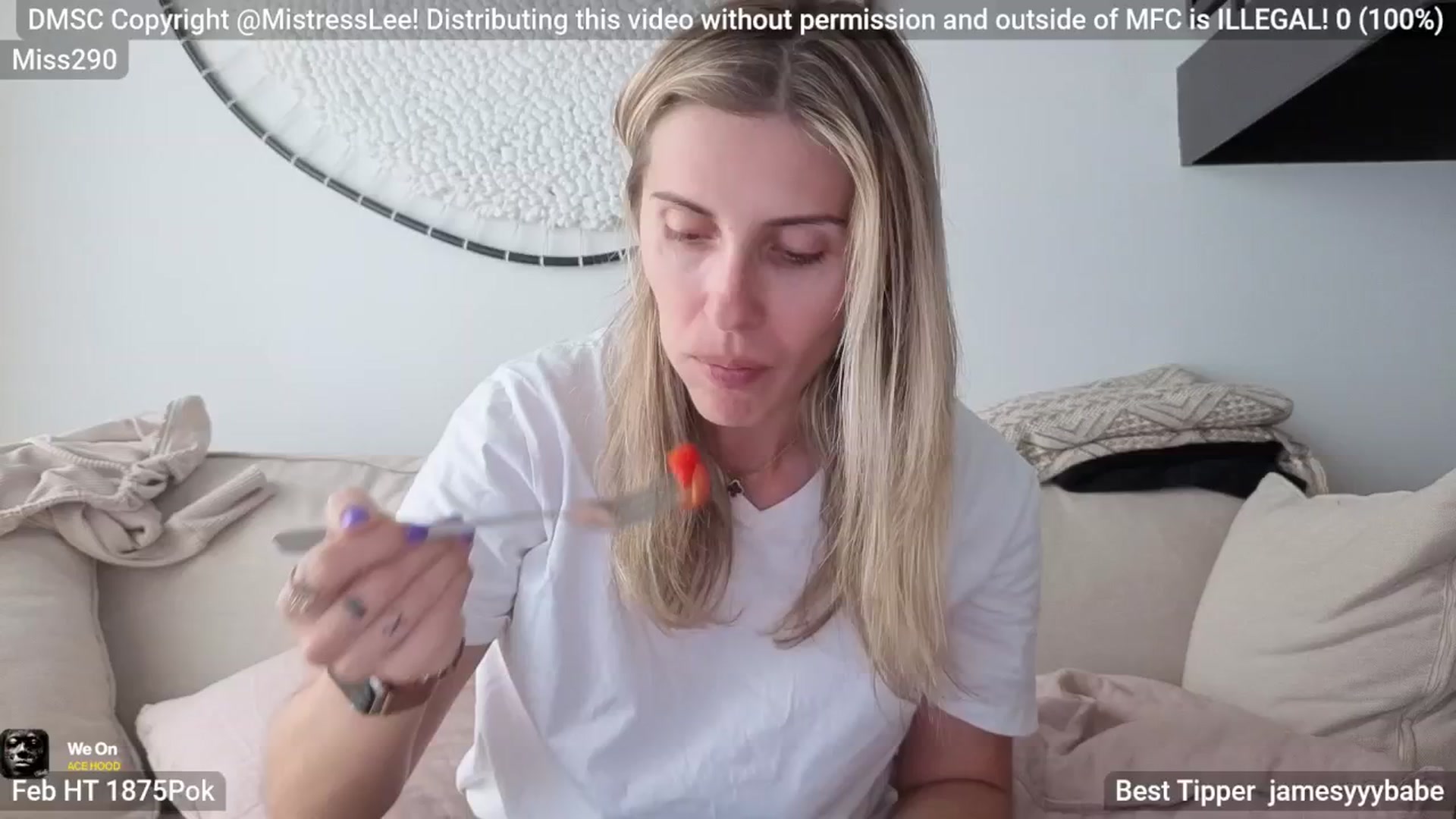 Gallery image thumbnail from Mistress_Lee's myfreecams stream on, 03/10/2026, 10:57 image 5 of 20
