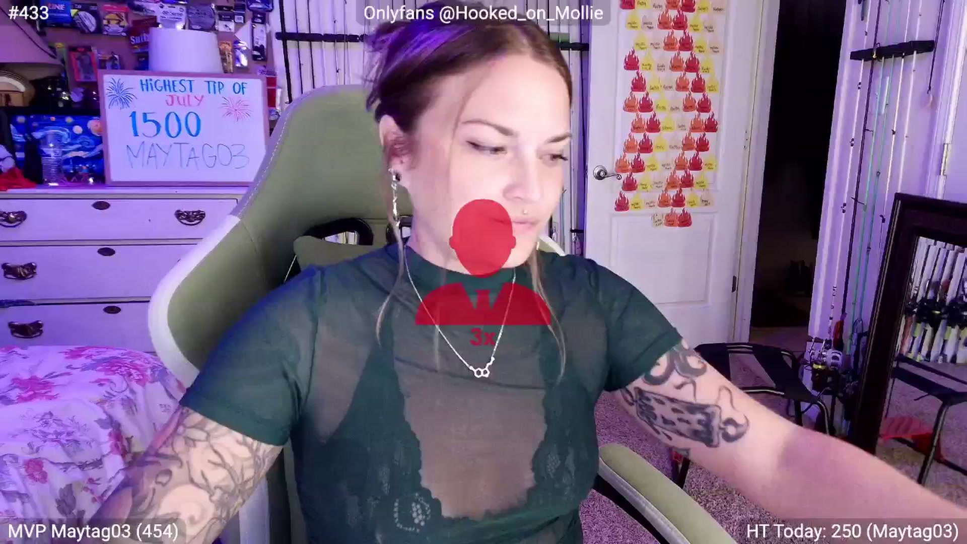 Gallery image thumbnail from MollieRose_'s myfreecams stream on, 07/22/2025, 01:31 image 4 of 20