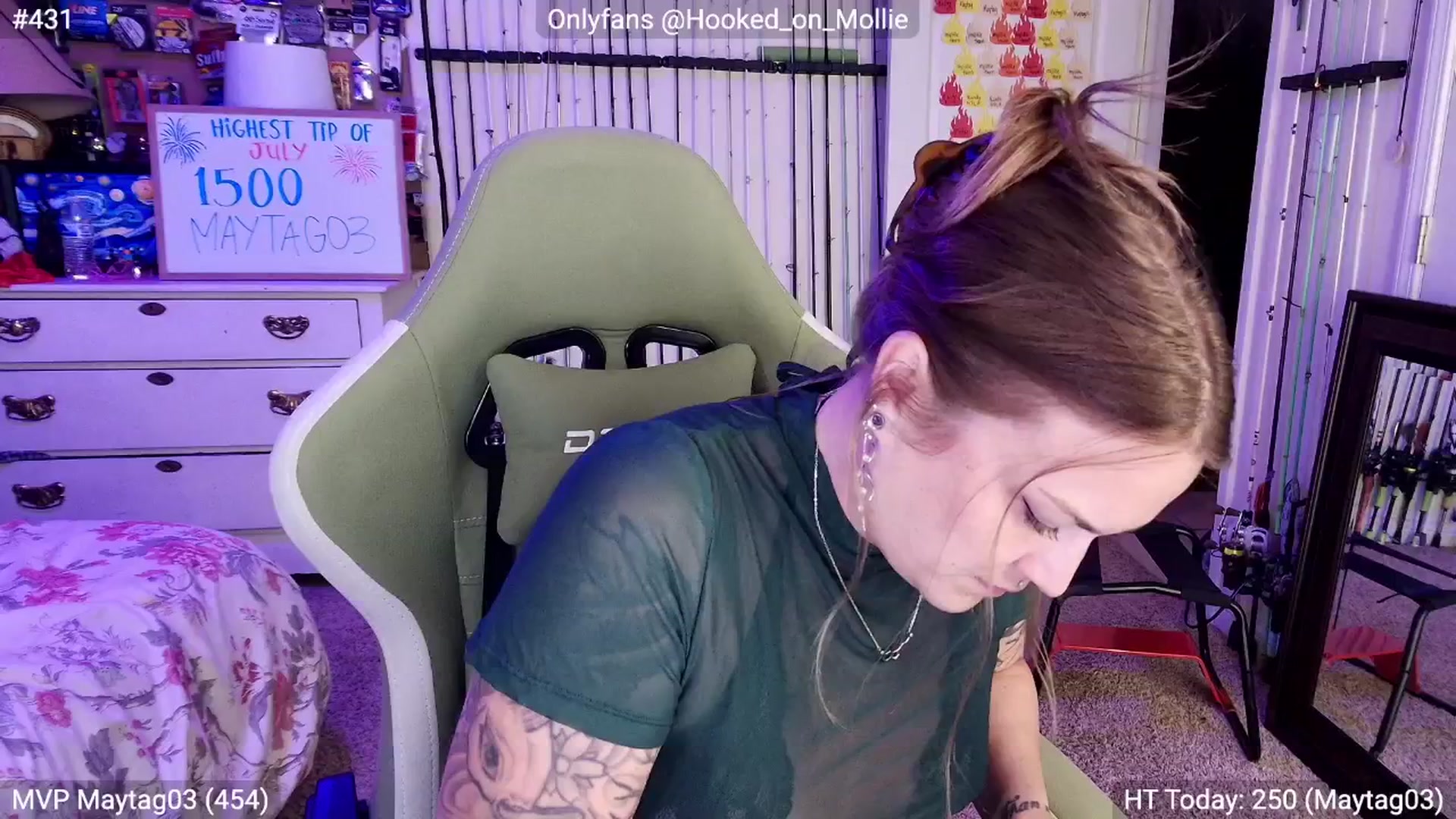 Gallery image thumbnail from MollieRose_'s myfreecams stream on, 07/22/2025, 01:31 image 5 of 20