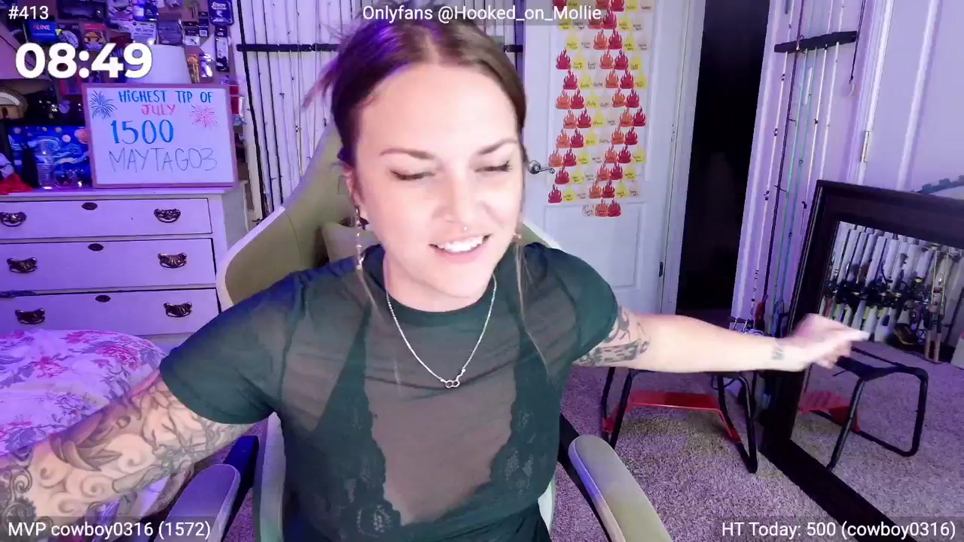 Gallery image thumbnail from MollieRose_'s myfreecams stream on, 07/22/2025, 03:05 image 5 of 20