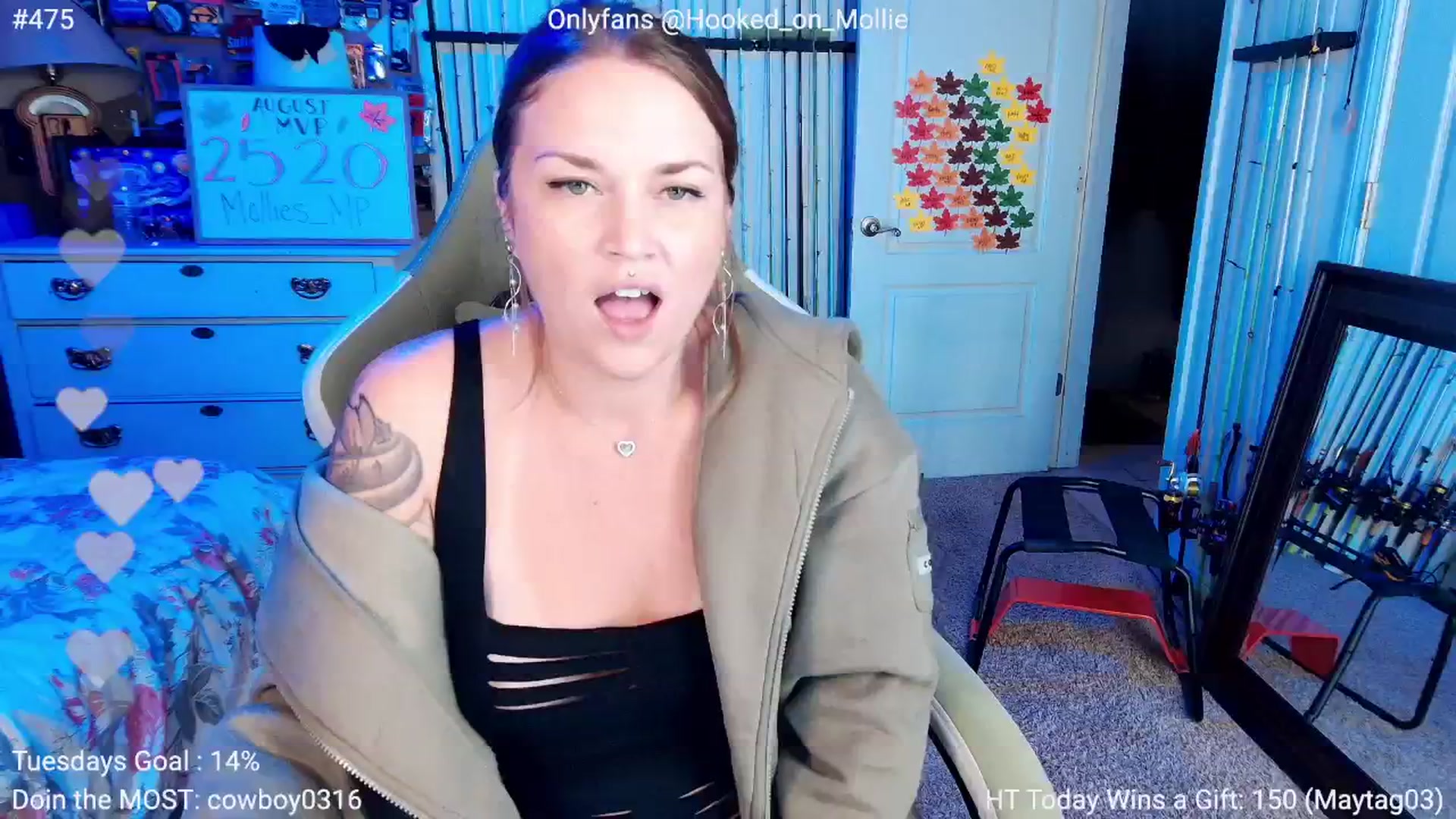 Gallery image thumbnail from MollieRose_'s myfreecams stream on, 08/13/2025, 02:26 image 7 of 20