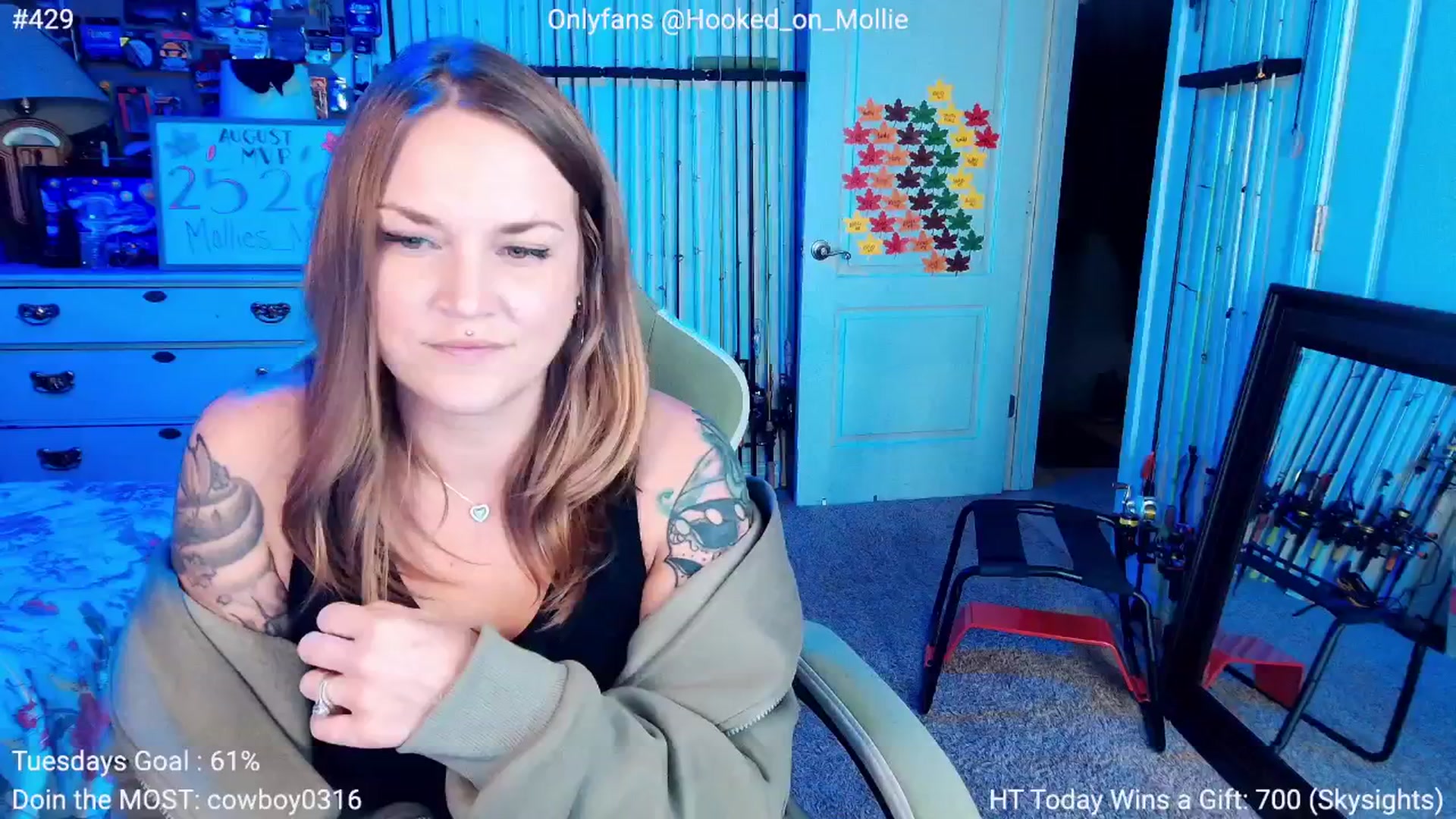 Gallery image thumbnail from MollieRose_'s myfreecams stream on, 08/13/2025, 03:38 image 9 of 20