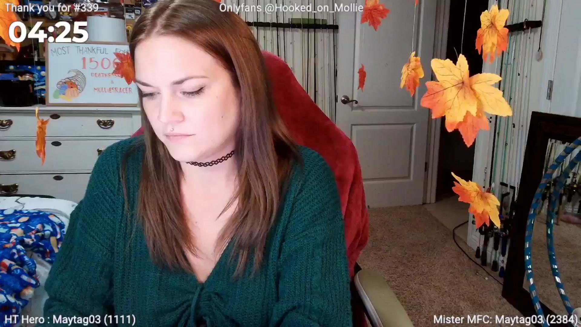 Gallery image thumbnail from MollieRose_'s myfreecams stream on, 11/13/2025, 04:31 image 18 of 20