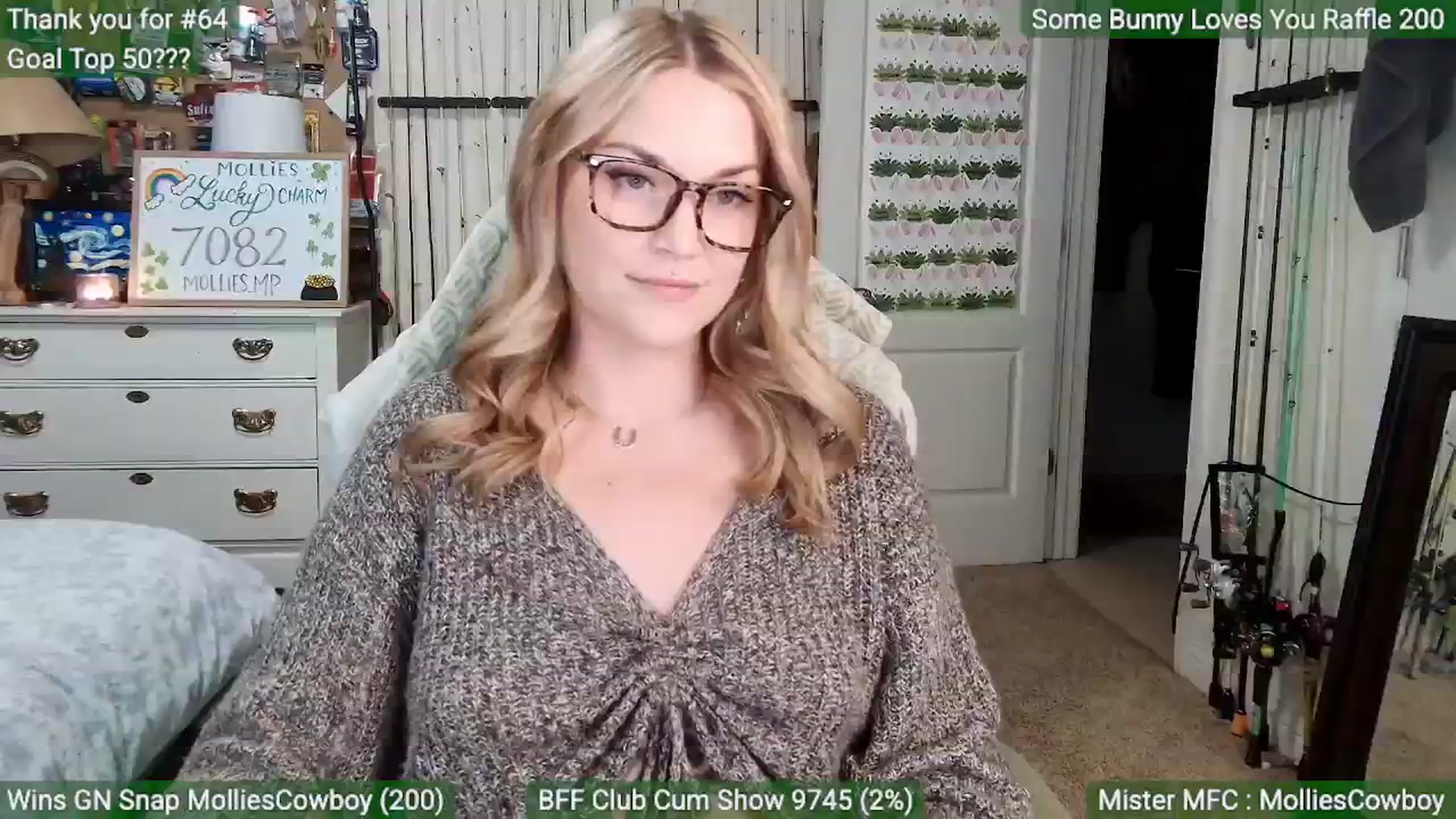 Gallery image thumbnail from MollieRose_'s myfreecams stream on, 03/20/2026, 03:52 image 1 of 20