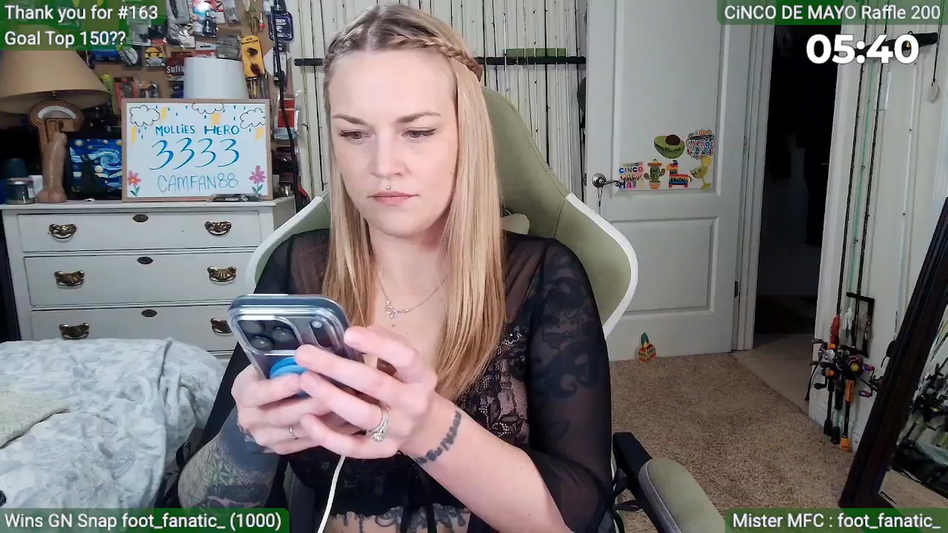 Gallery image thumbnail from MollieRose_'s myfreecams stream on, 04/09/2026, 02:35 image 9 of 20