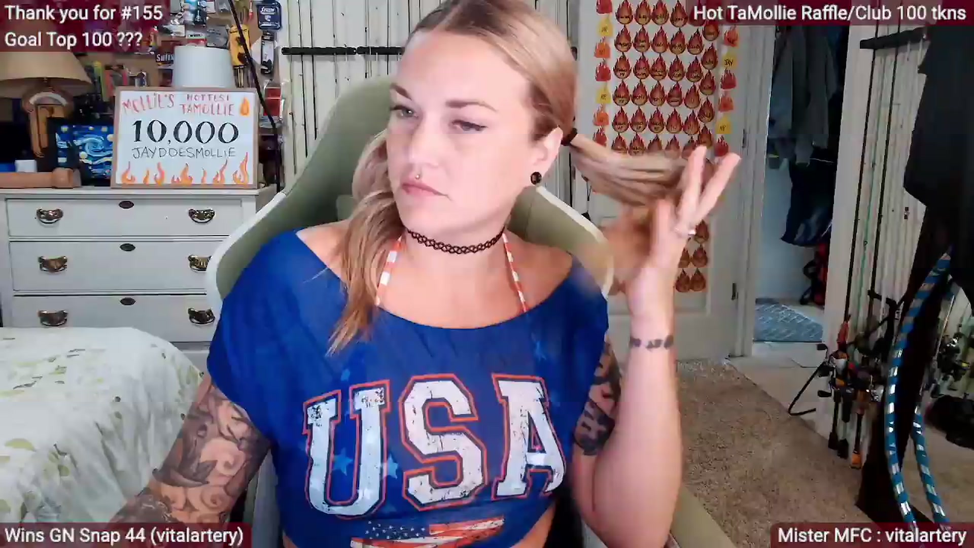 Gallery image thumbnail from MollieRose_'s myfreecams stream on, 06/20/2026, 02:00 image 8 of 20
