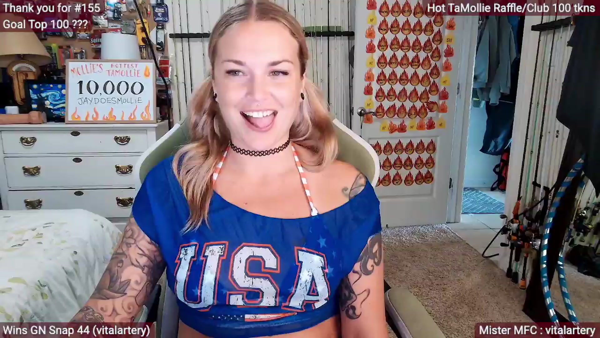 Gallery image thumbnail from MollieRose_'s myfreecams stream on, 06/20/2026, 02:00 image 4 of 20