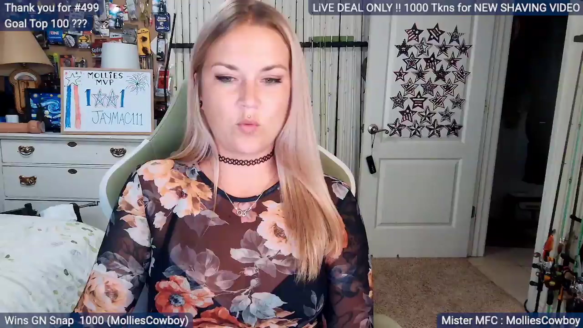 Gallery image thumbnail from MollieRose_'s myfreecams stream on, 07/08/2026, 02:40 image 7 of 20