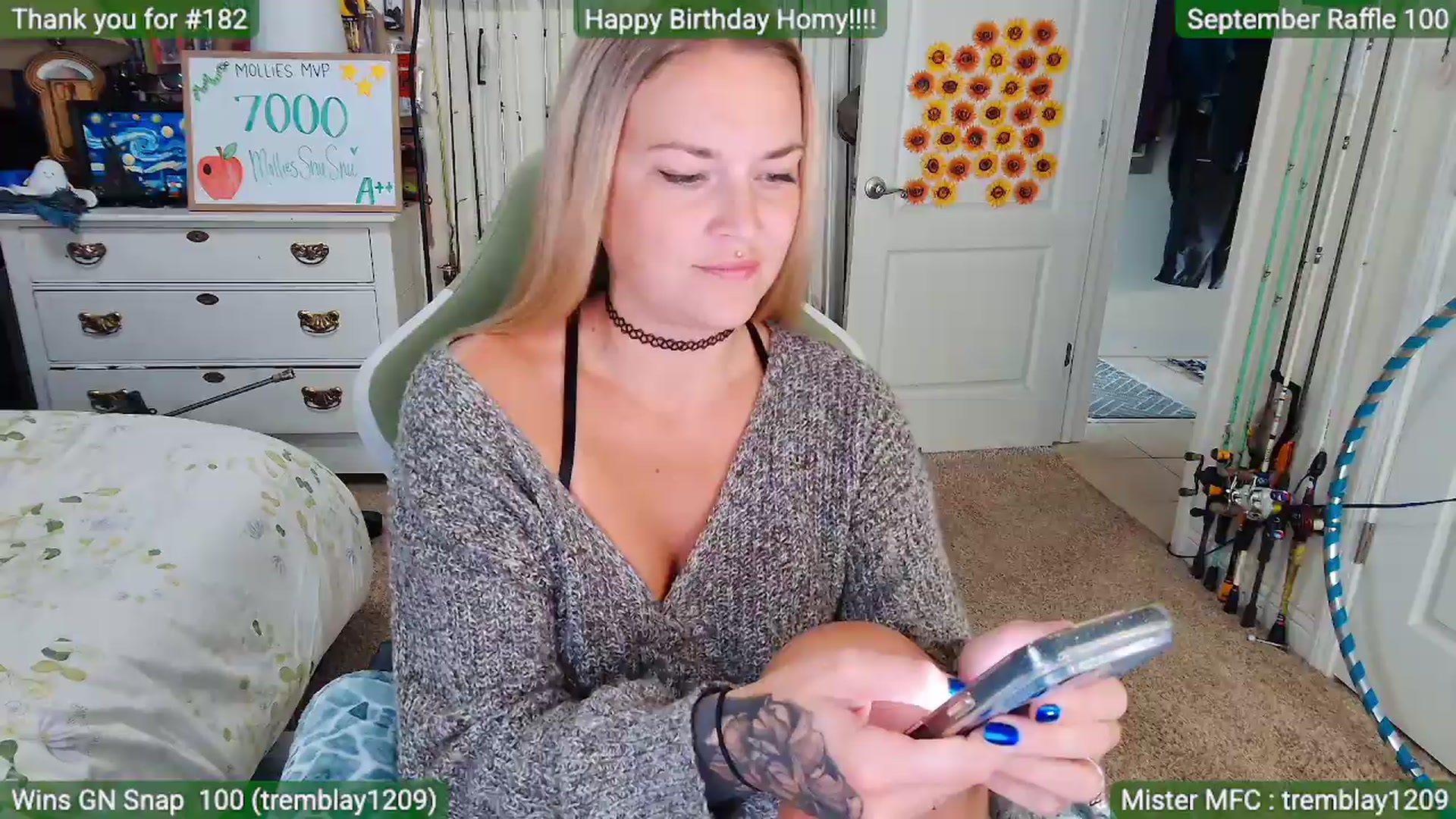 Gallery image thumbnail from MollieRose_'s myfreecams stream on, 08/31/2026, 23:51 image 11 of 20