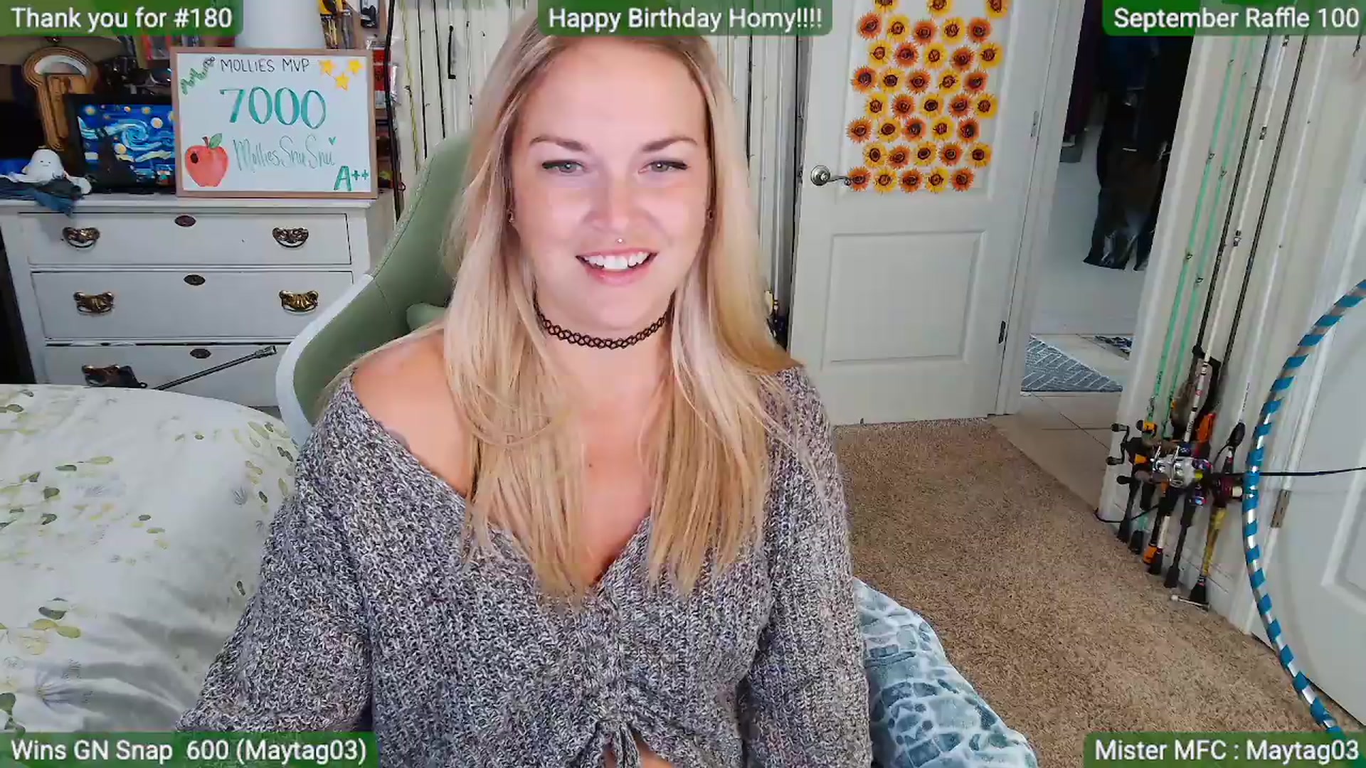 Gallery image thumbnail from MollieRose_'s myfreecams stream on, 08/31/2026, 23:51 image 14 of 20