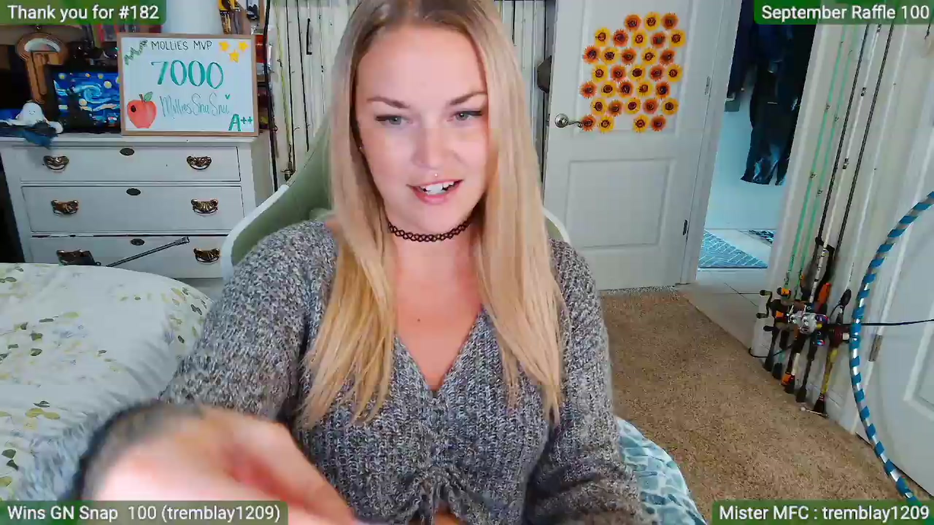 Gallery image thumbnail from MollieRose_'s myfreecams stream on, 08/31/2026, 23:51 image 2 of 20