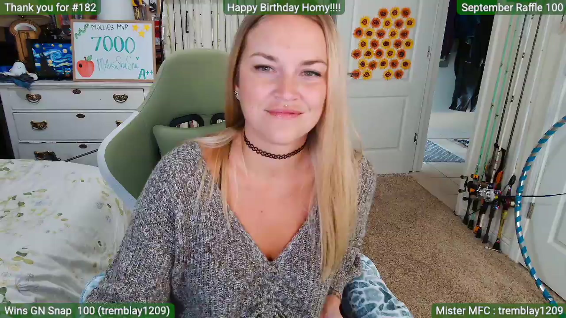 Gallery image thumbnail from MollieRose_'s myfreecams stream on, 08/31/2026, 23:51 image 9 of 20
