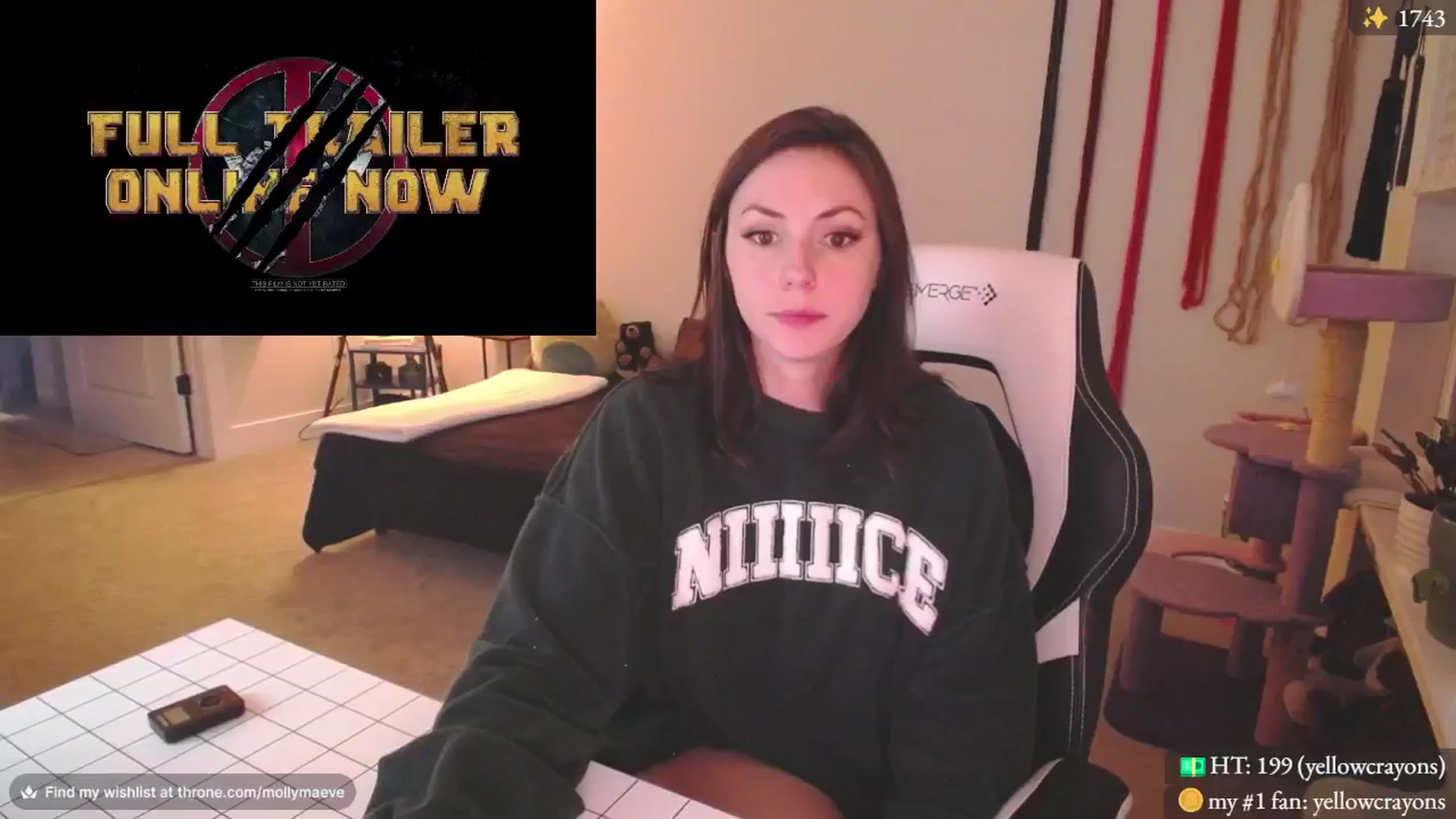 Gallery image thumbnail from MollyMaeve's myfreecams stream on, 02/12/2024, 24:01 image 9 of 20