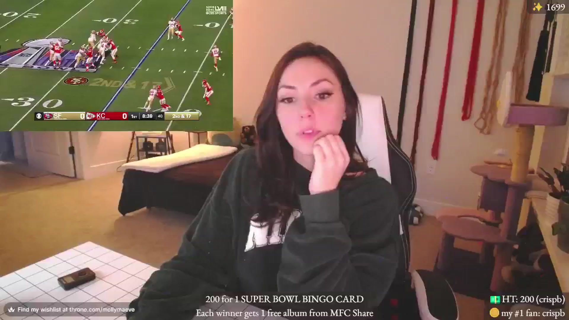 Gallery image thumbnail from MollyMaeve's myfreecams stream on, 02/12/2024, 24:01 image 19 of 20