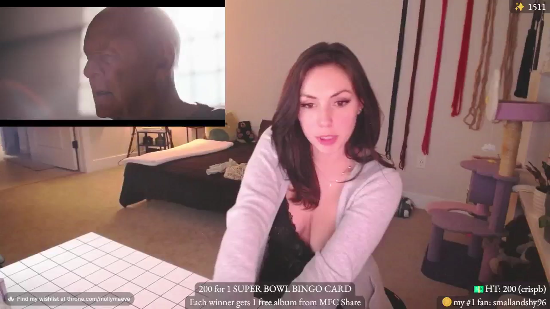 Gallery image thumbnail from MollyMaeve's myfreecams stream on, 02/12/2024, 02:07 image 17 of 20
