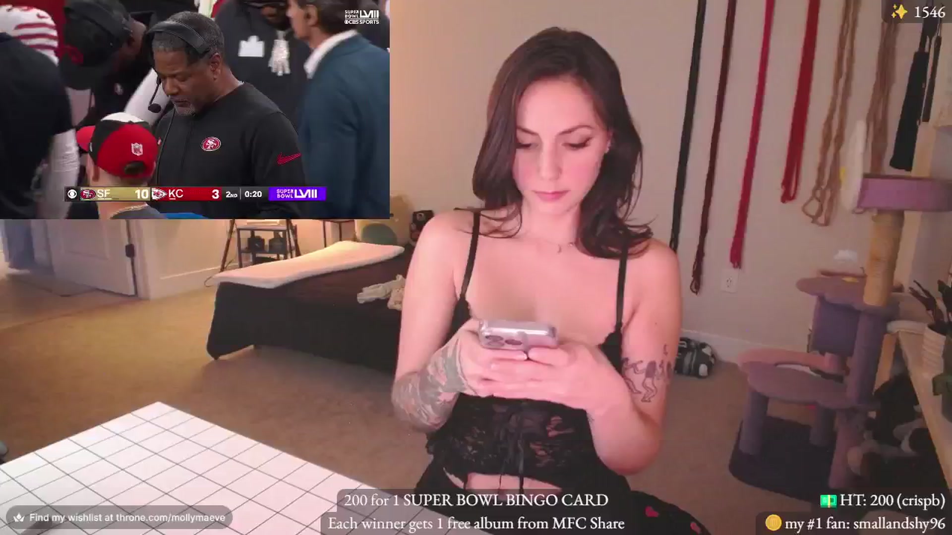 Gallery image thumbnail from MollyMaeve's myfreecams stream on, 02/12/2024, 02:07 image 11 of 20
