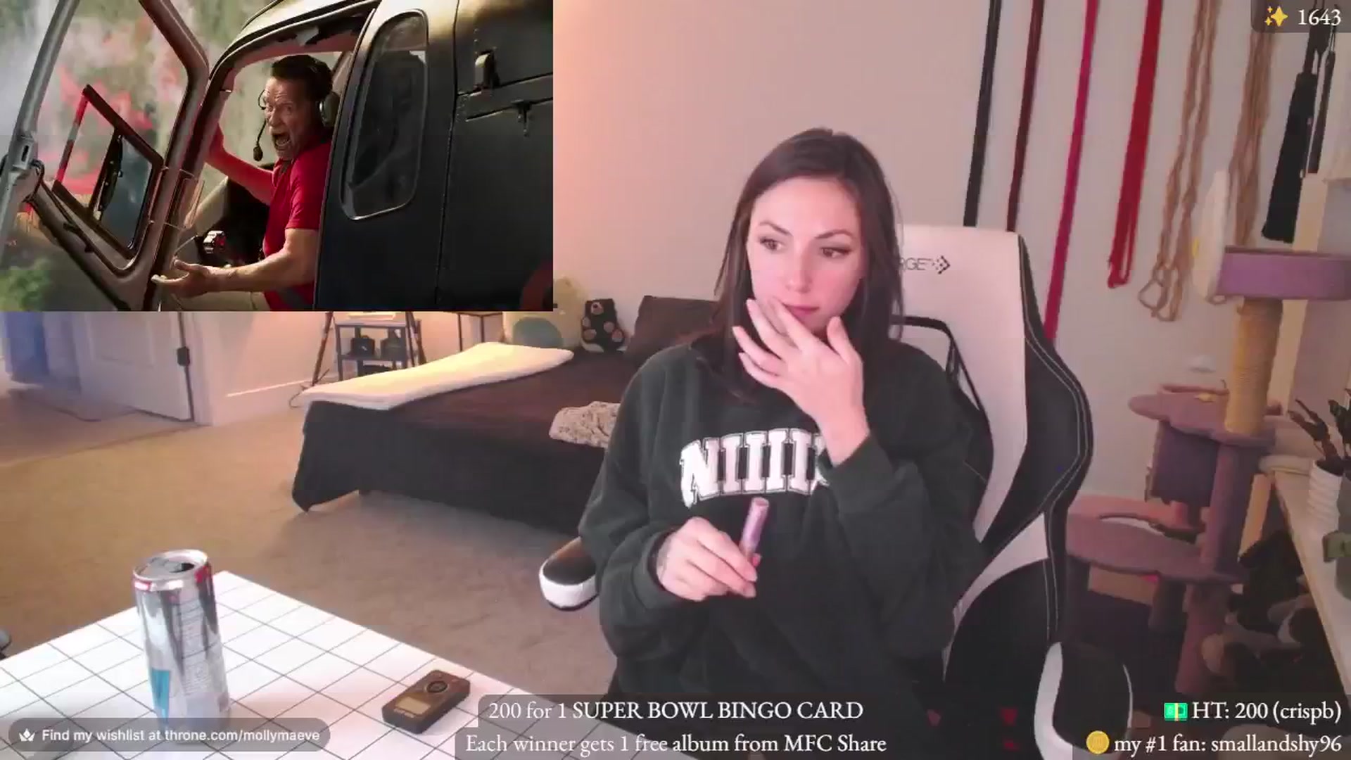 Gallery image thumbnail from MollyMaeve's myfreecams stream on, 02/12/2024, 02:07 image 1 of 20