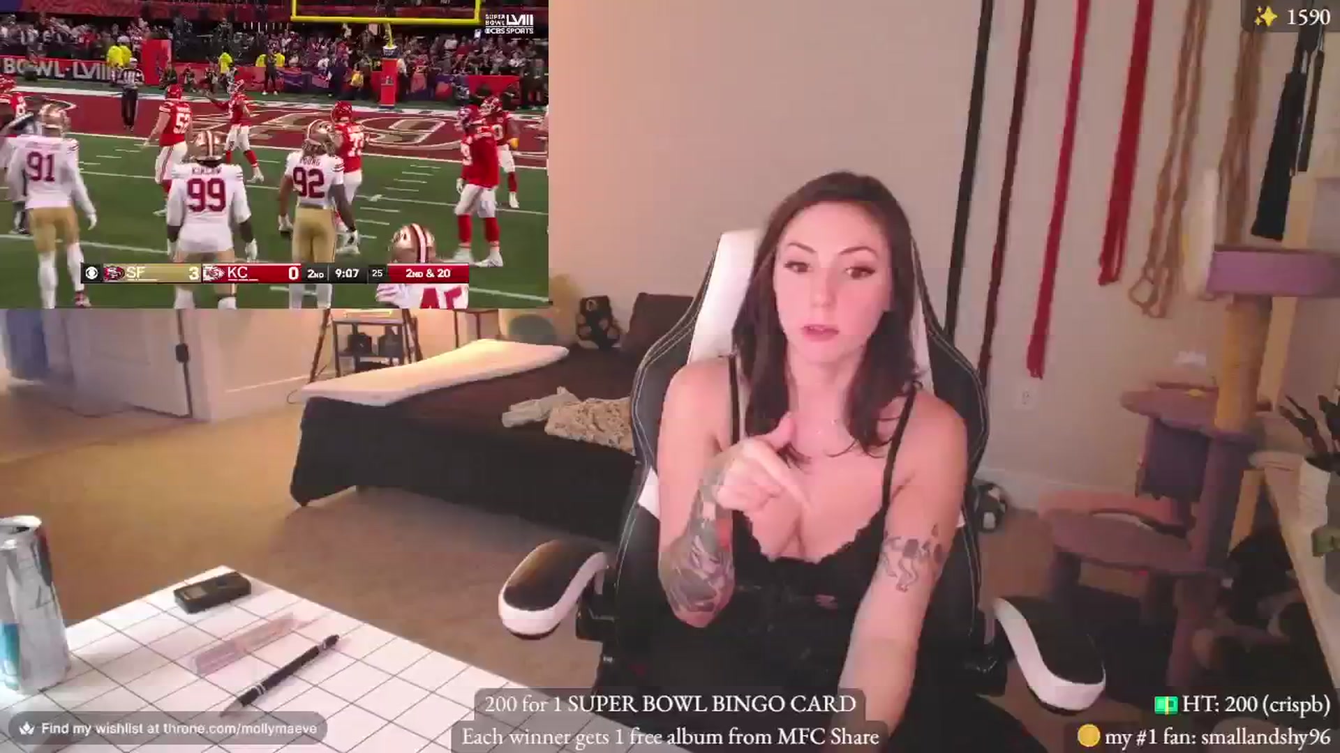 Gallery image thumbnail from MollyMaeve's myfreecams stream on, 02/12/2024, 02:07 image 5 of 20