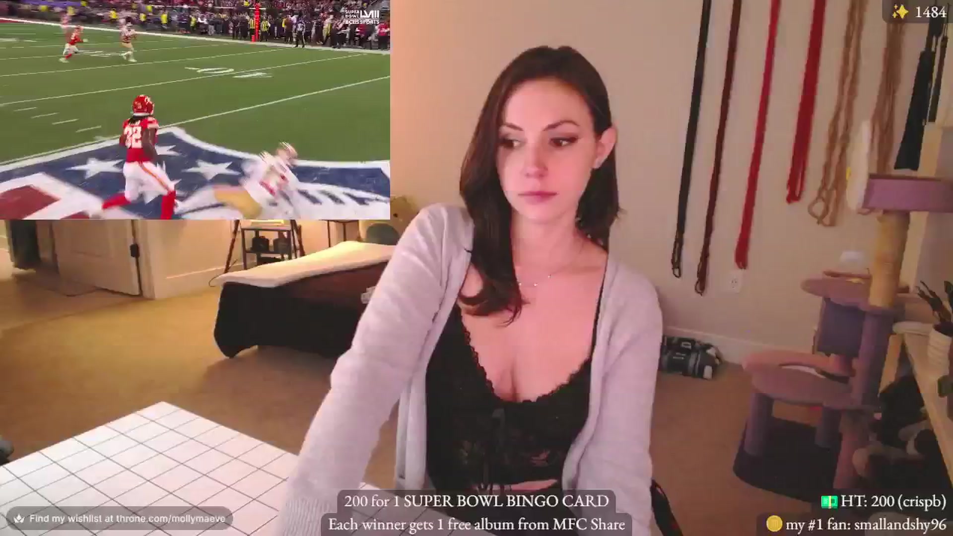 Gallery image thumbnail from MollyMaeve's myfreecams stream on, 02/12/2024, 04:10 image 7 of 20