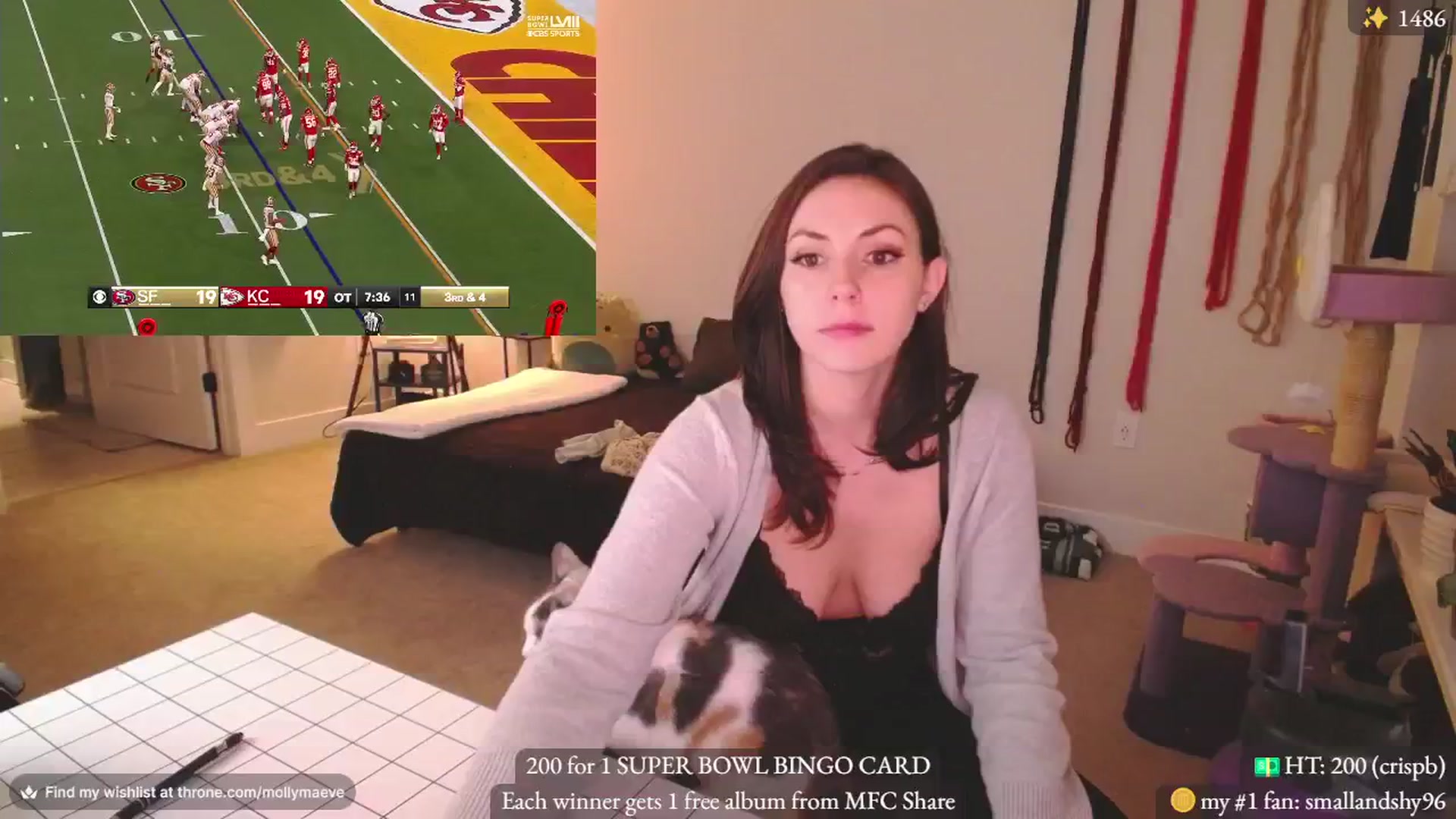 Gallery image thumbnail from MollyMaeve's myfreecams stream on, 02/12/2024, 04:10 image 14 of 20