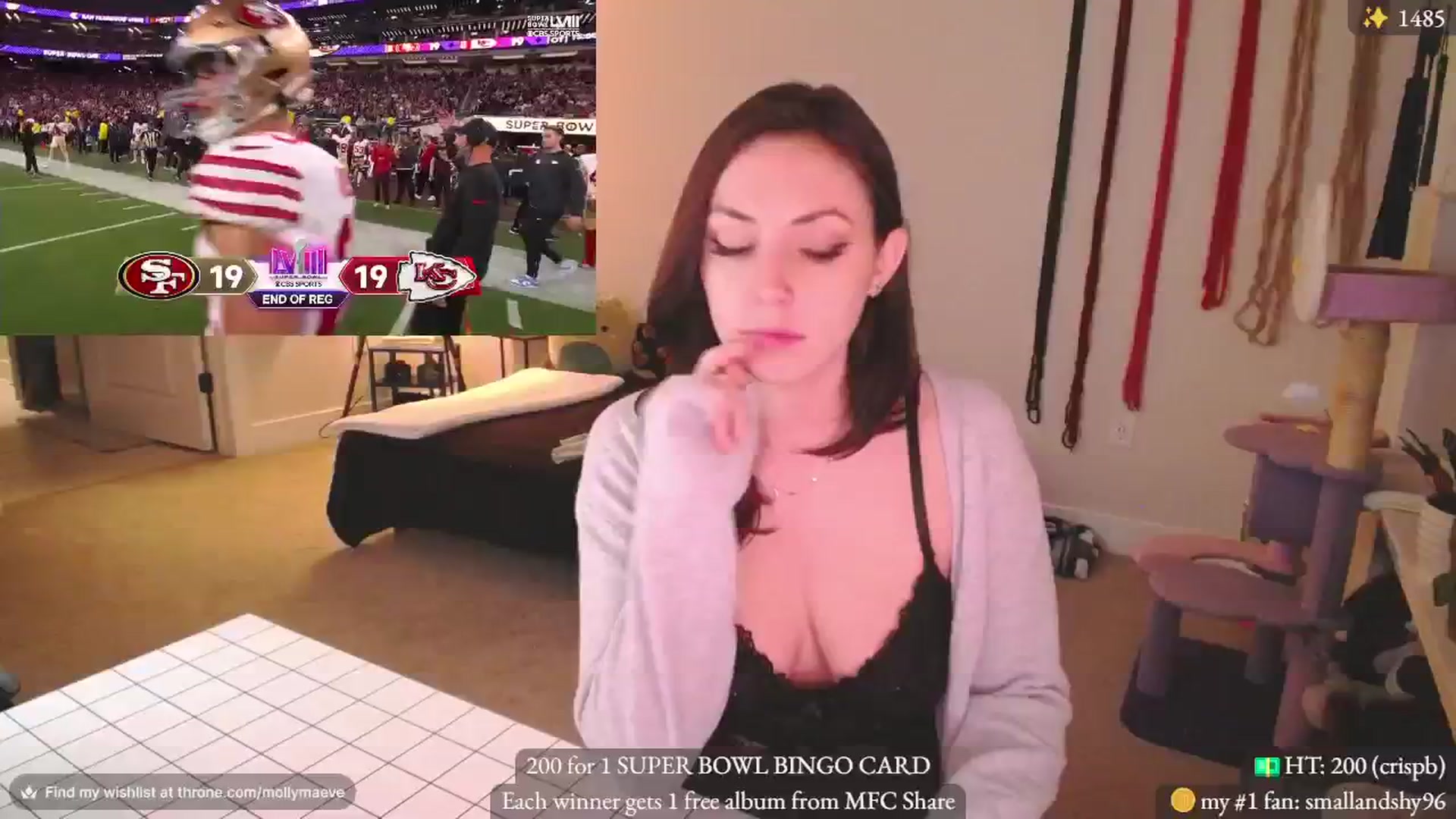 Gallery image thumbnail from MollyMaeve's myfreecams stream on, 02/12/2024, 04:10 image 11 of 20