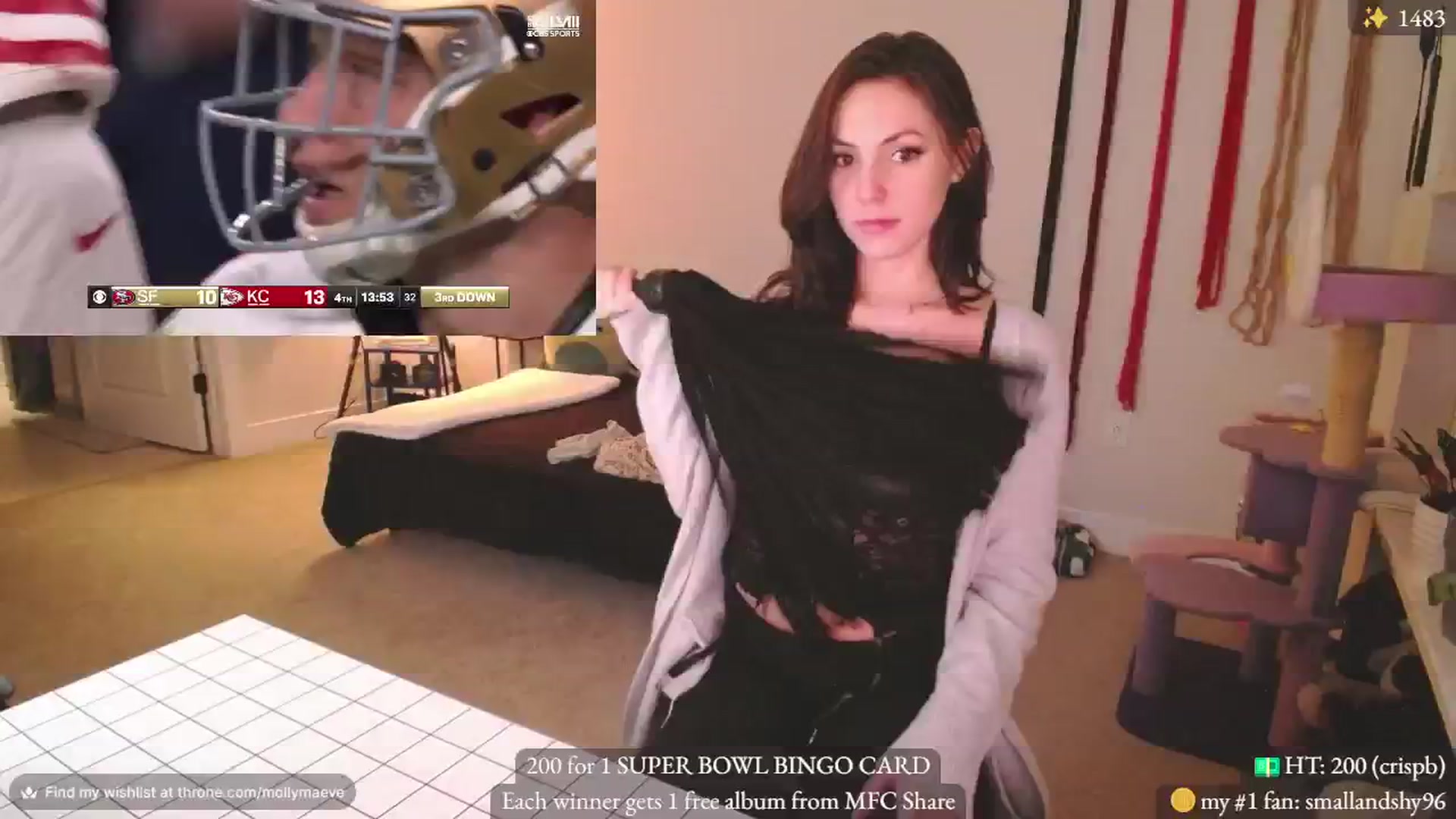 Gallery image thumbnail from MollyMaeve's myfreecams stream on, 02/12/2024, 04:10 image 2 of 20