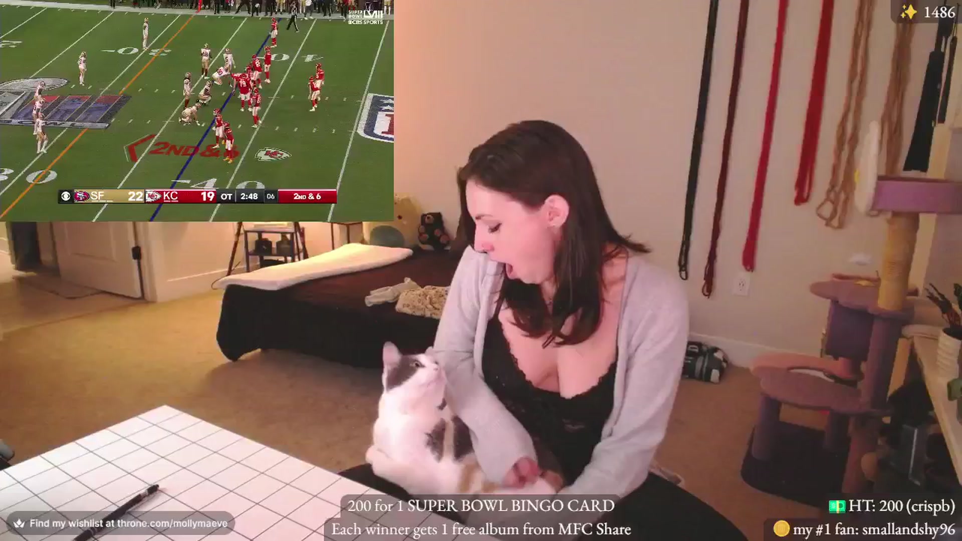 Gallery image thumbnail from MollyMaeve's myfreecams stream on, 02/12/2024, 04:10 image 16 of 20