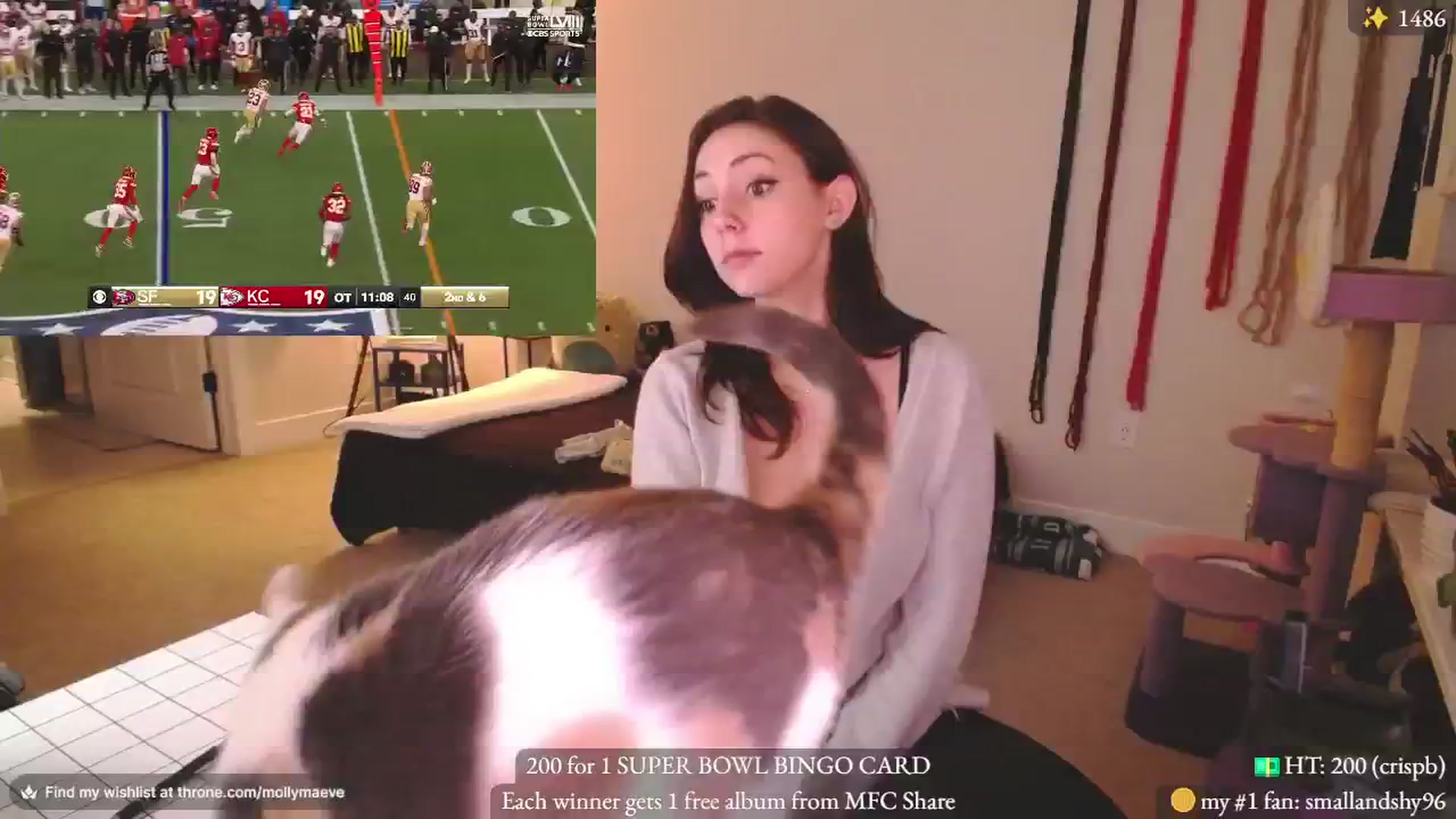 Gallery image thumbnail from MollyMaeve's myfreecams stream on, 02/12/2024, 04:10 image 13 of 20