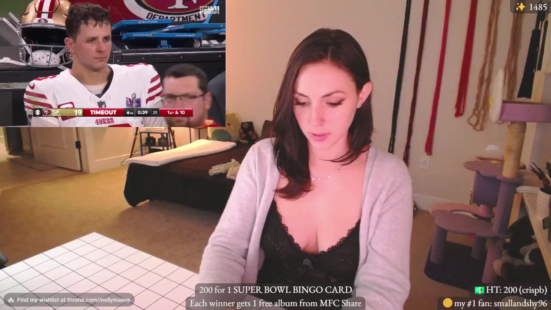 Gallery image thumbnail from MollyMaeve's myfreecams stream on, 02/12/2024, 04:10 image 9 of 20