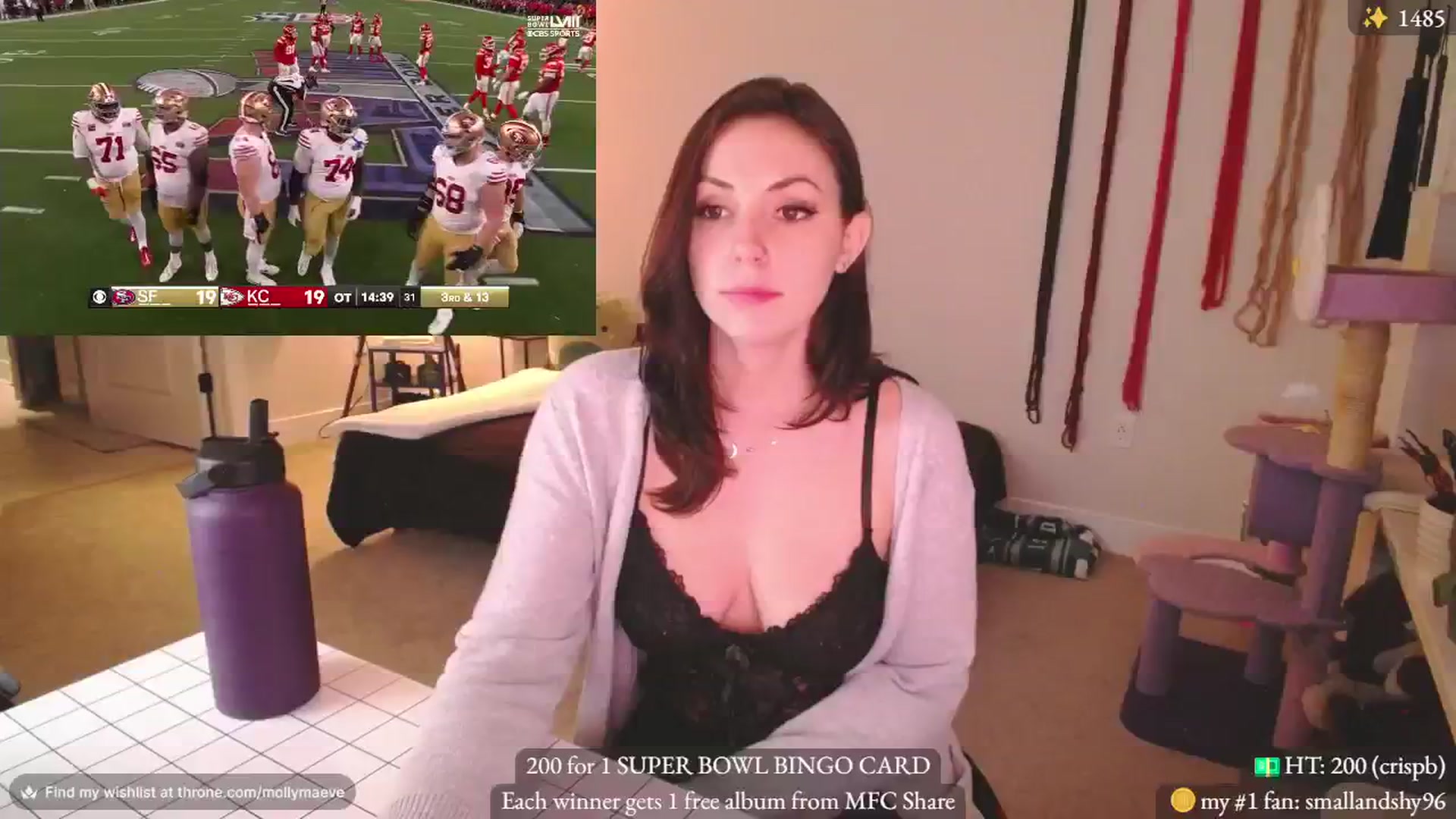 Gallery image thumbnail from MollyMaeve's myfreecams stream on, 02/12/2024, 04:10 image 12 of 20