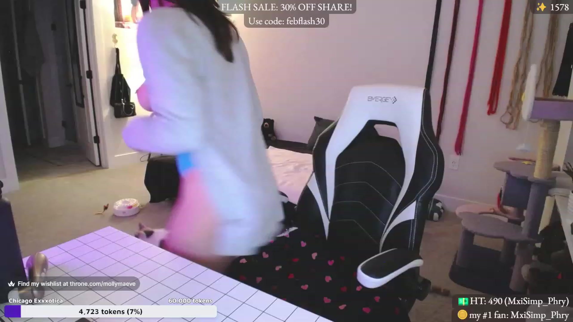 Gallery image thumbnail from MollyMaeve's myfreecams stream on, 02/16/2024, 04:36 image 20 of 20
