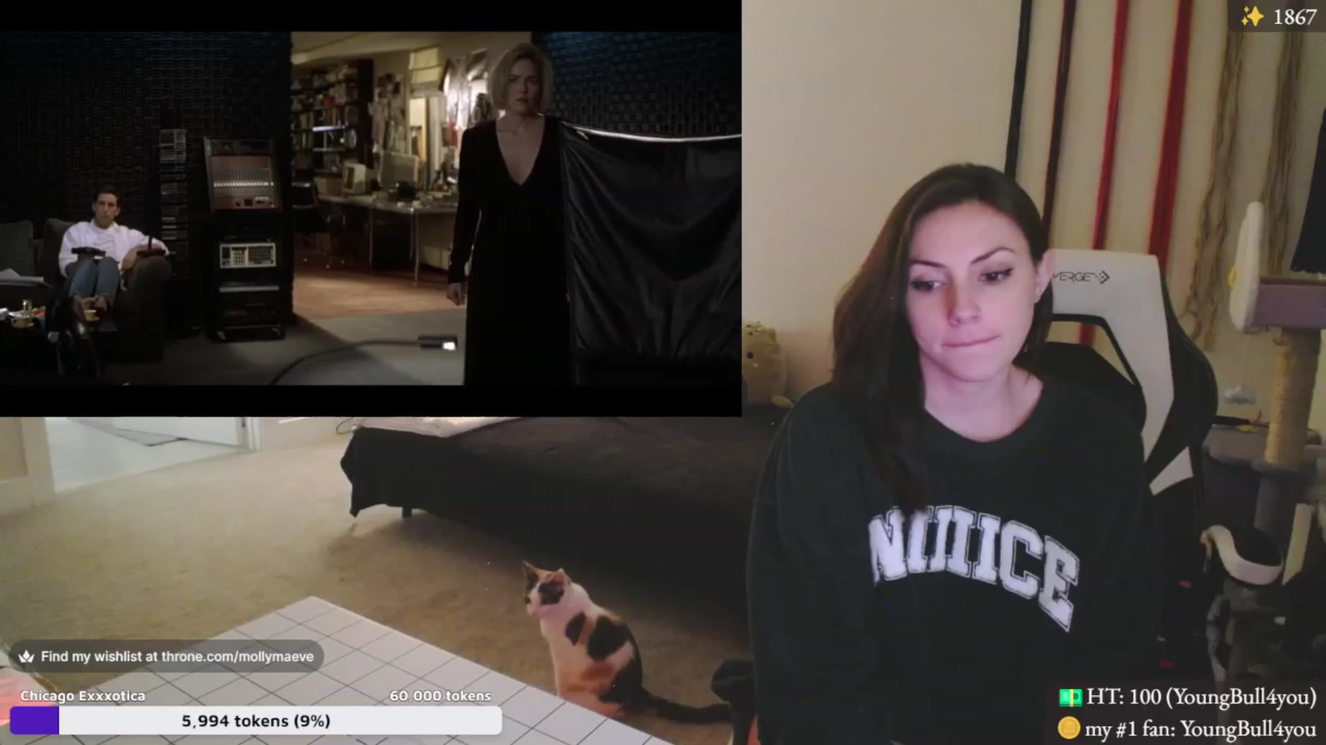 Gallery image thumbnail from MollyMaeve's myfreecams stream on, 02/22/2024, 03:44 image 9 of 20