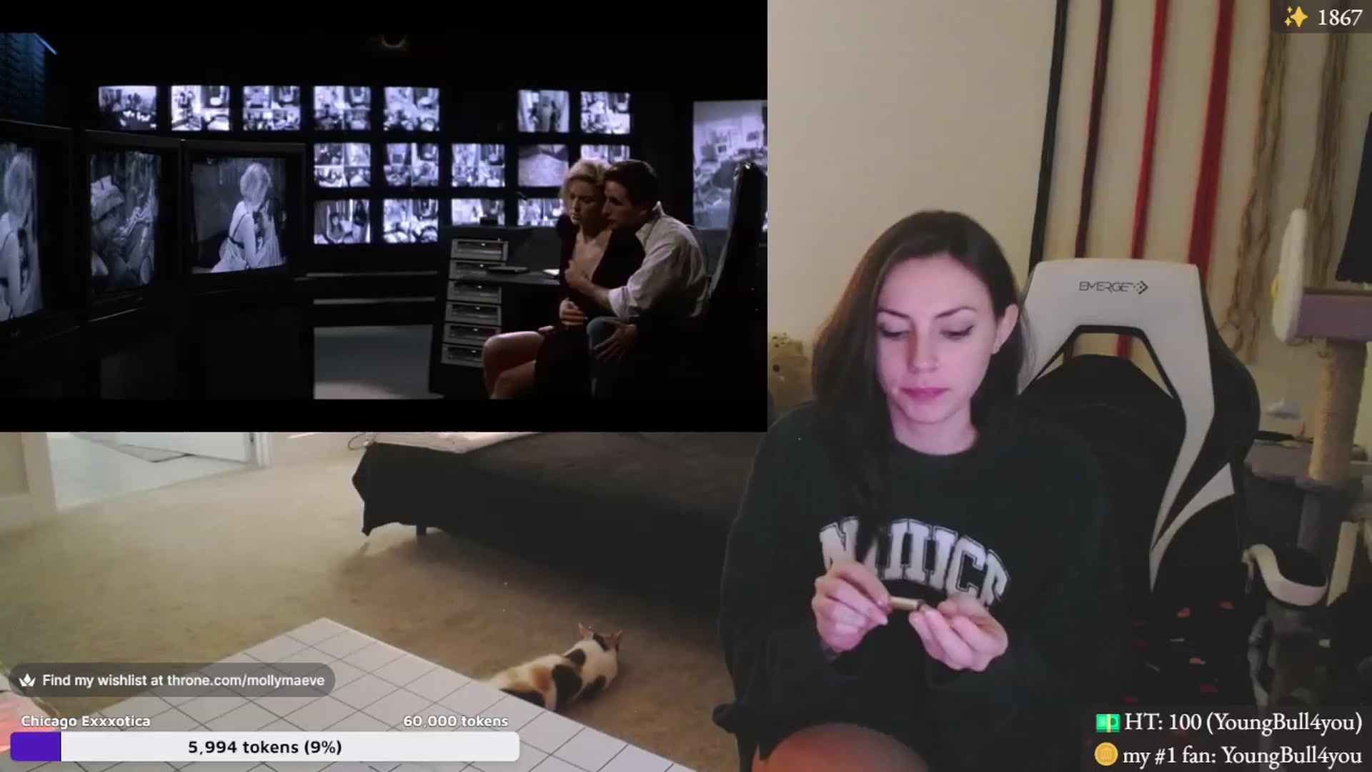 Gallery image thumbnail from MollyMaeve's myfreecams stream on, 02/22/2024, 03:44 image 11 of 20