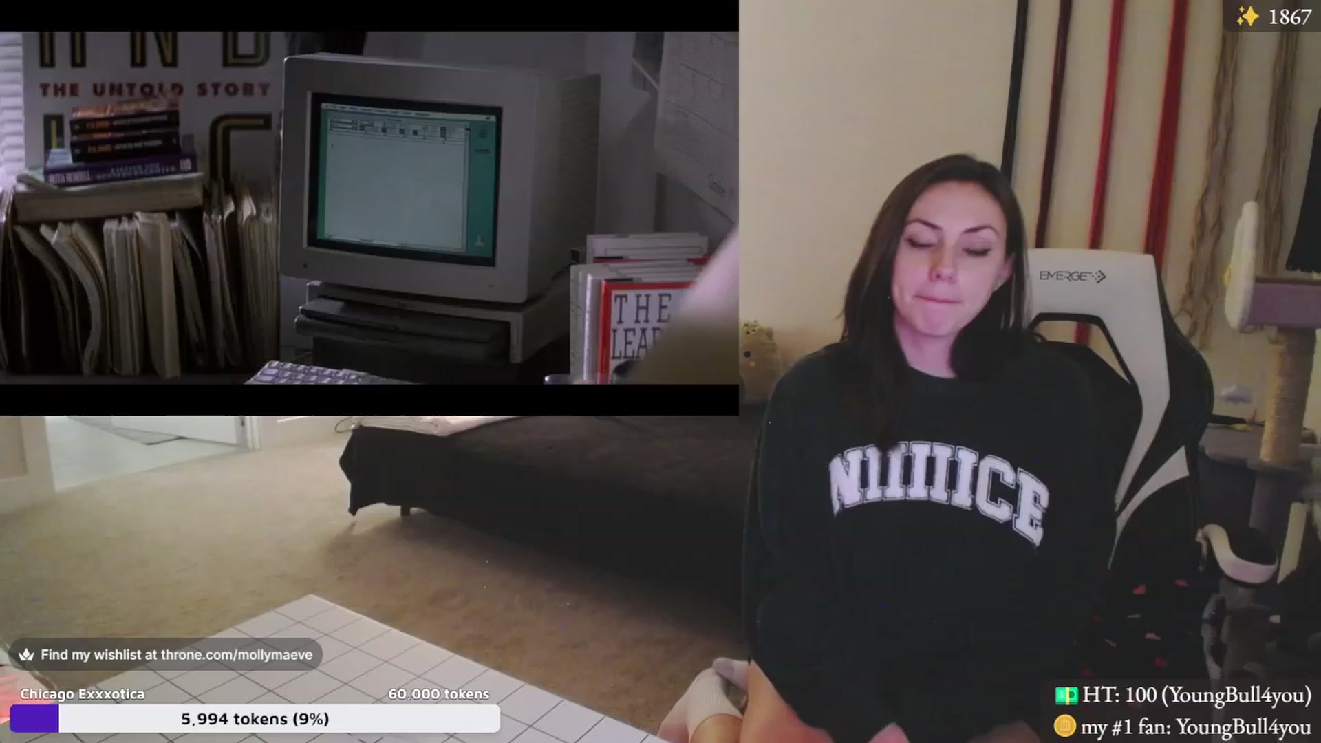 Gallery image thumbnail from MollyMaeve's myfreecams stream on, 02/22/2024, 03:44 image 12 of 20