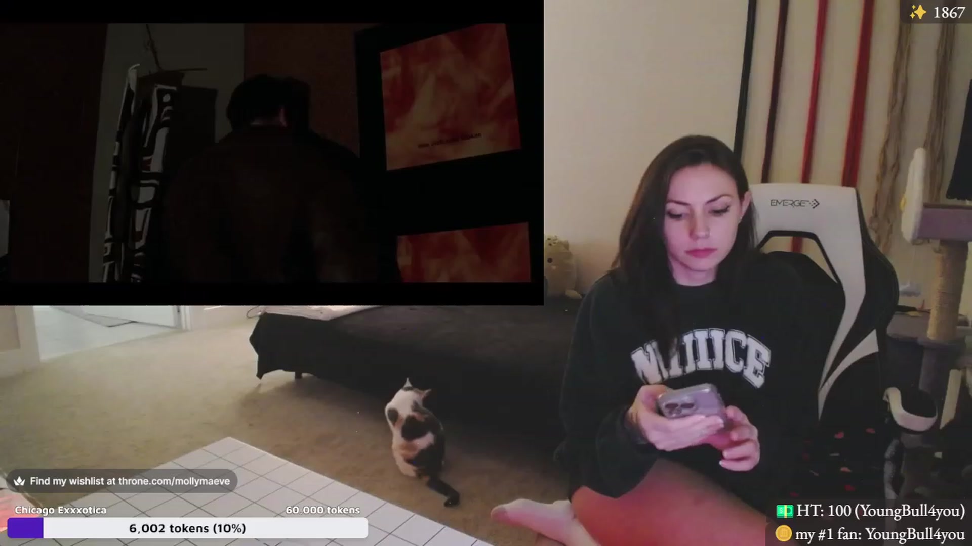 Gallery image thumbnail from MollyMaeve's myfreecams stream on, 02/22/2024, 03:44 image 17 of 20